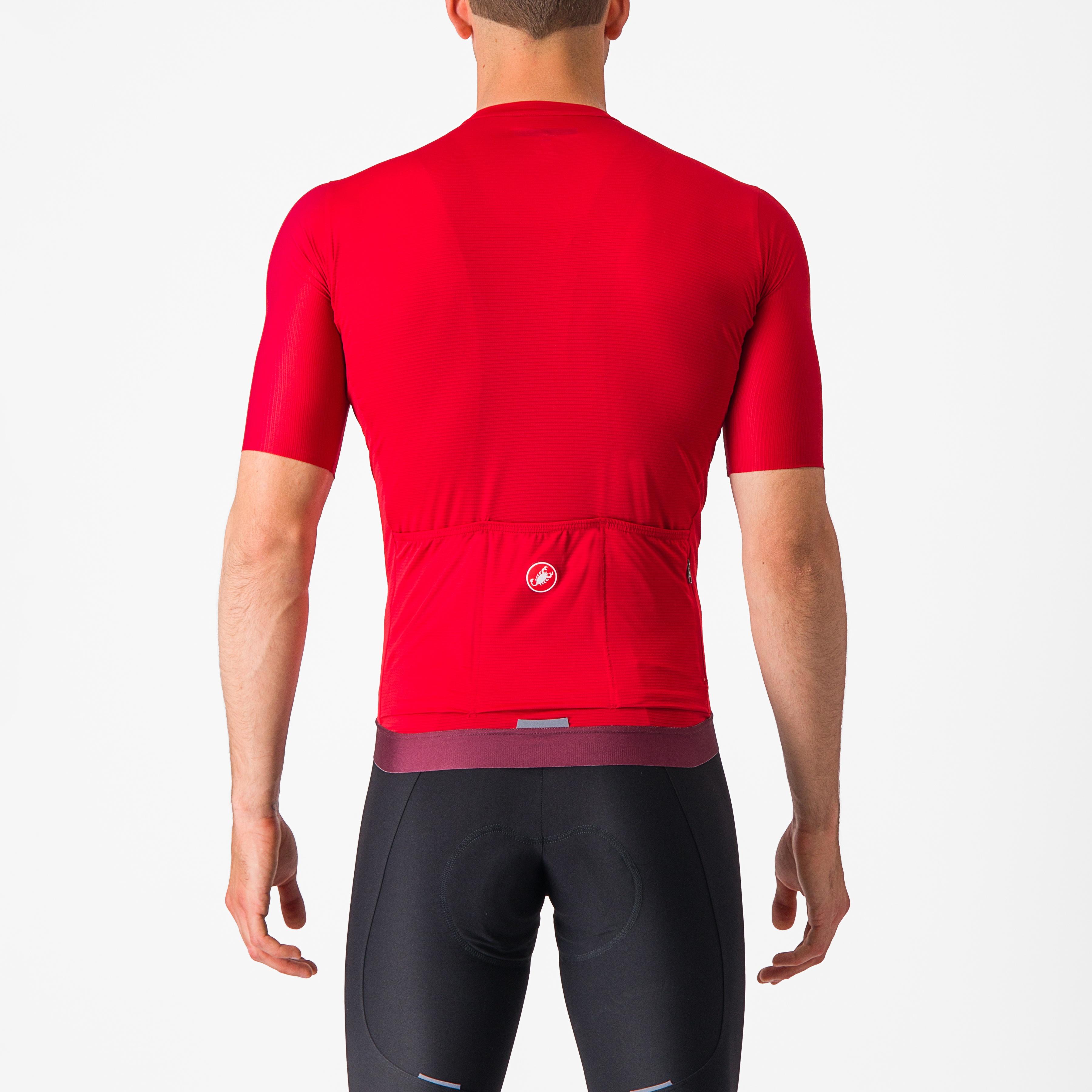 Espresso jersey - rich red/deep bordeaux - castelli
