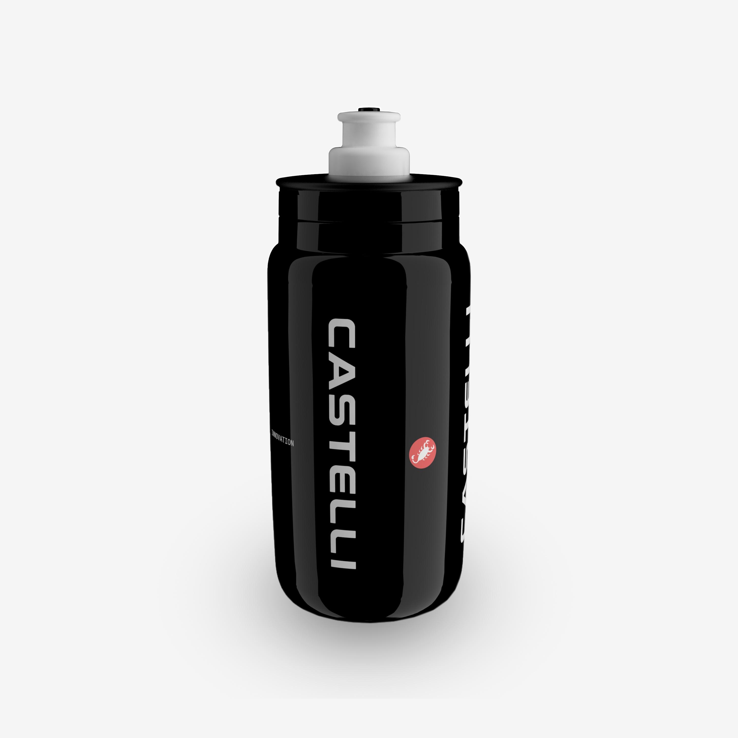 Castelli logo water bottle - black - castelli