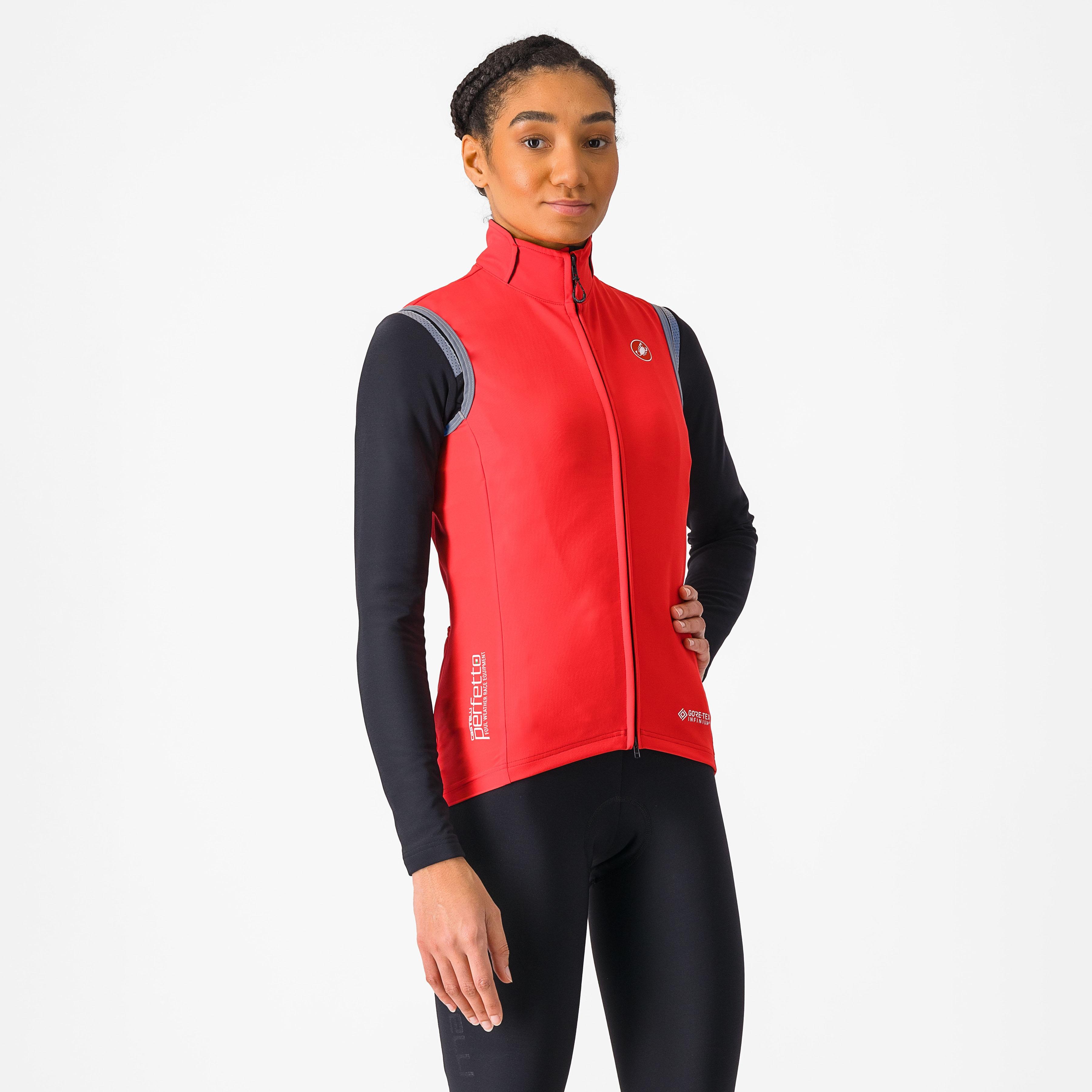 Perfetto ros 2 w vest - hibiscus - castelli