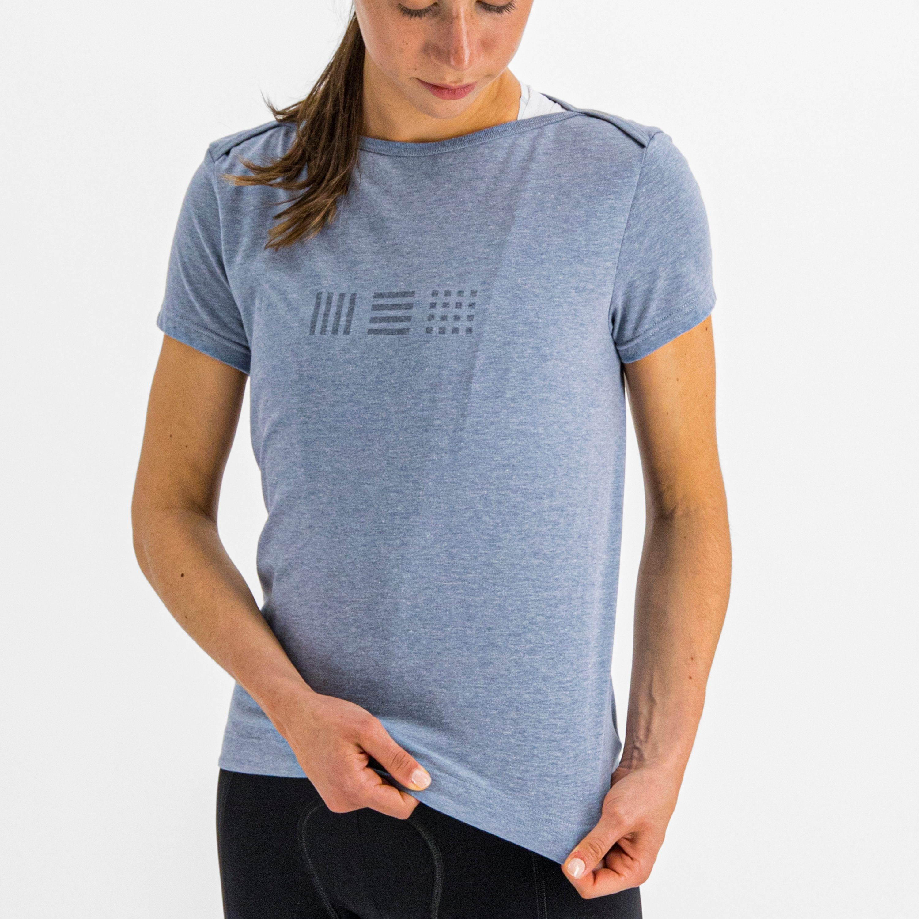 Giara w tee - blue sea - sportful