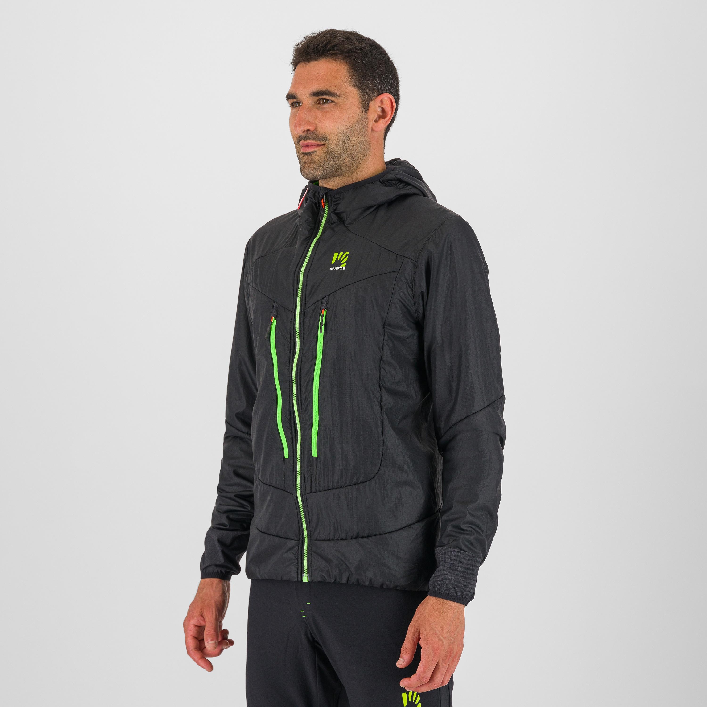 K-performance hybrid jacket - black/jasmine green - karpos