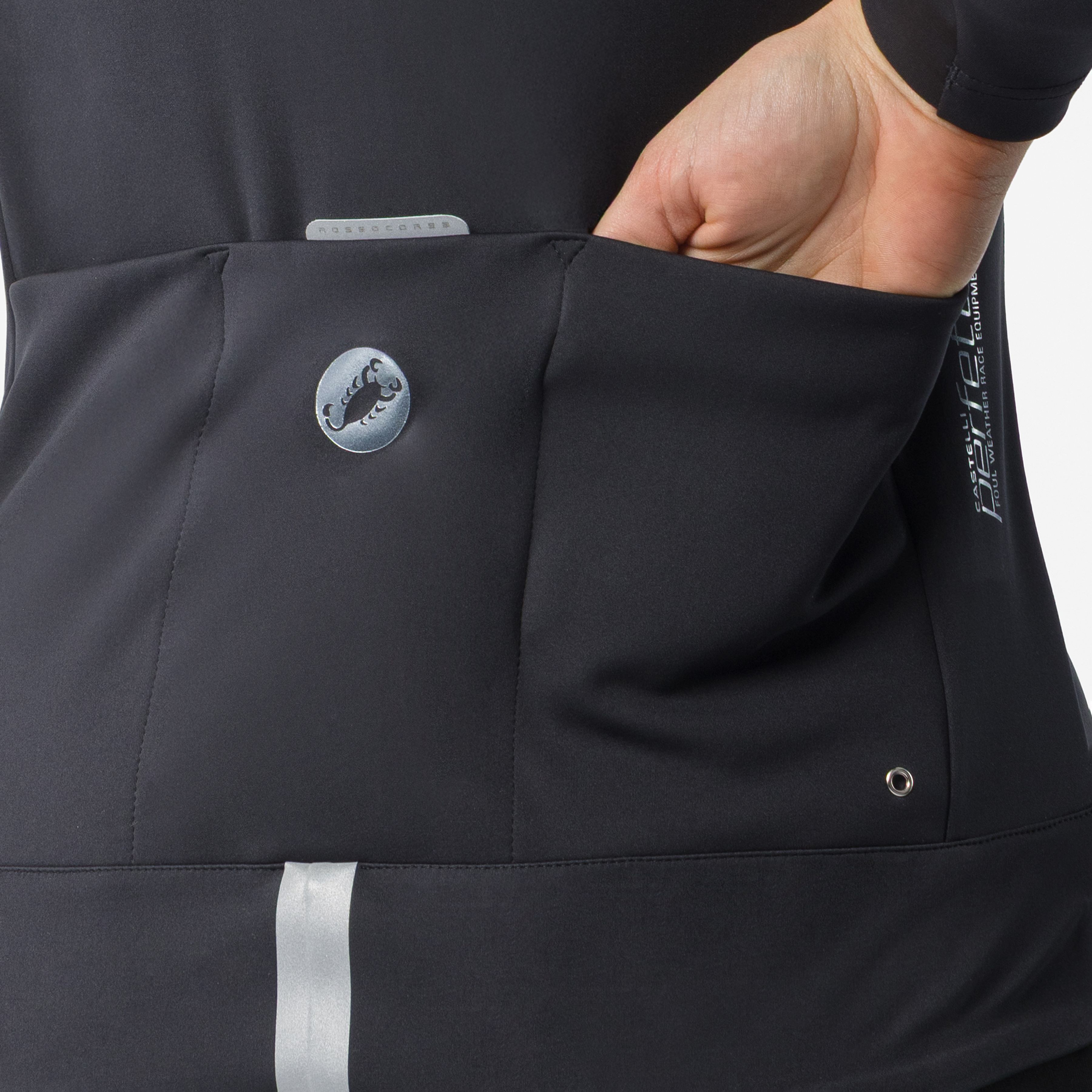 Perfetto 4 w jacket - black - castelli