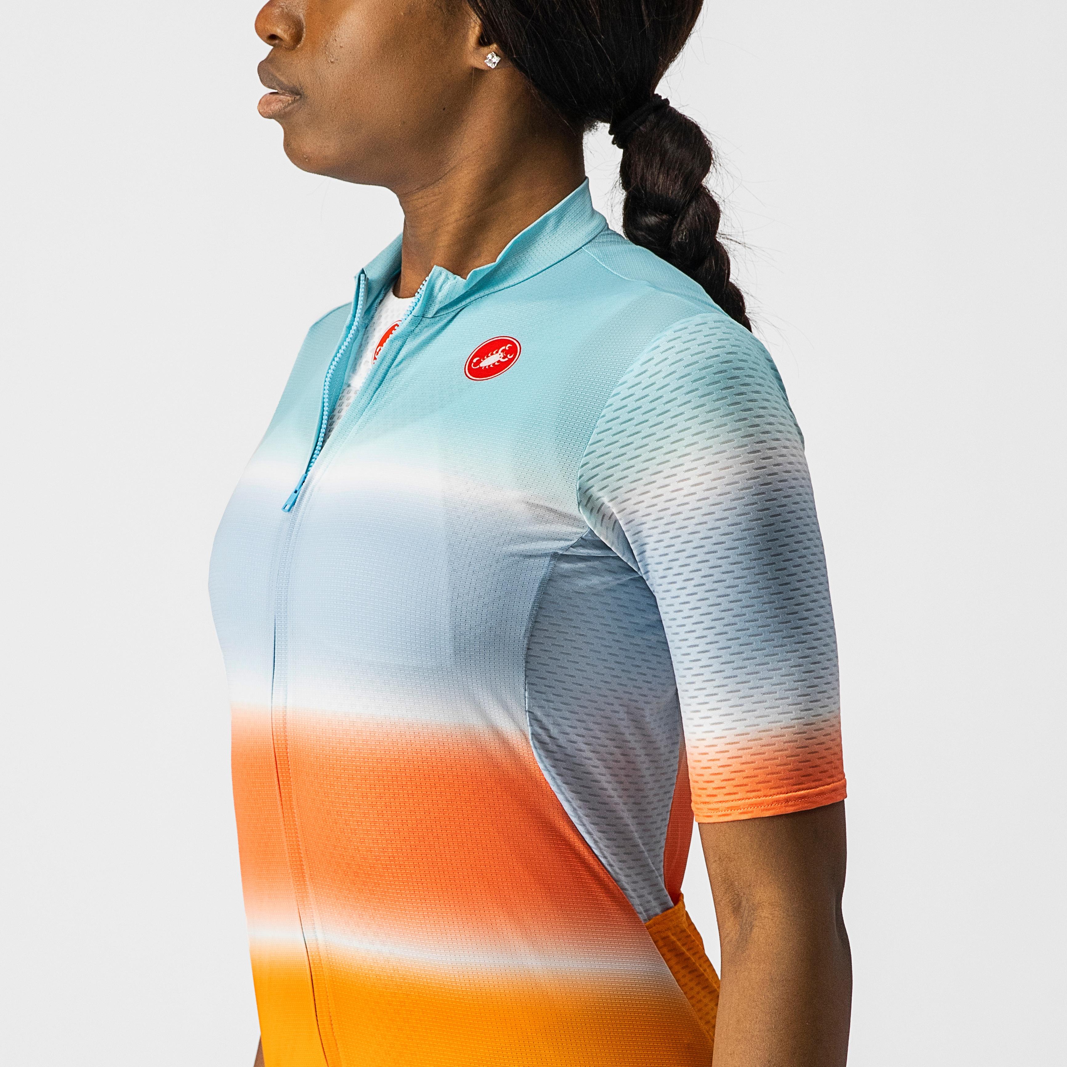 Dolce jersey - skylight/pop orange - castelli