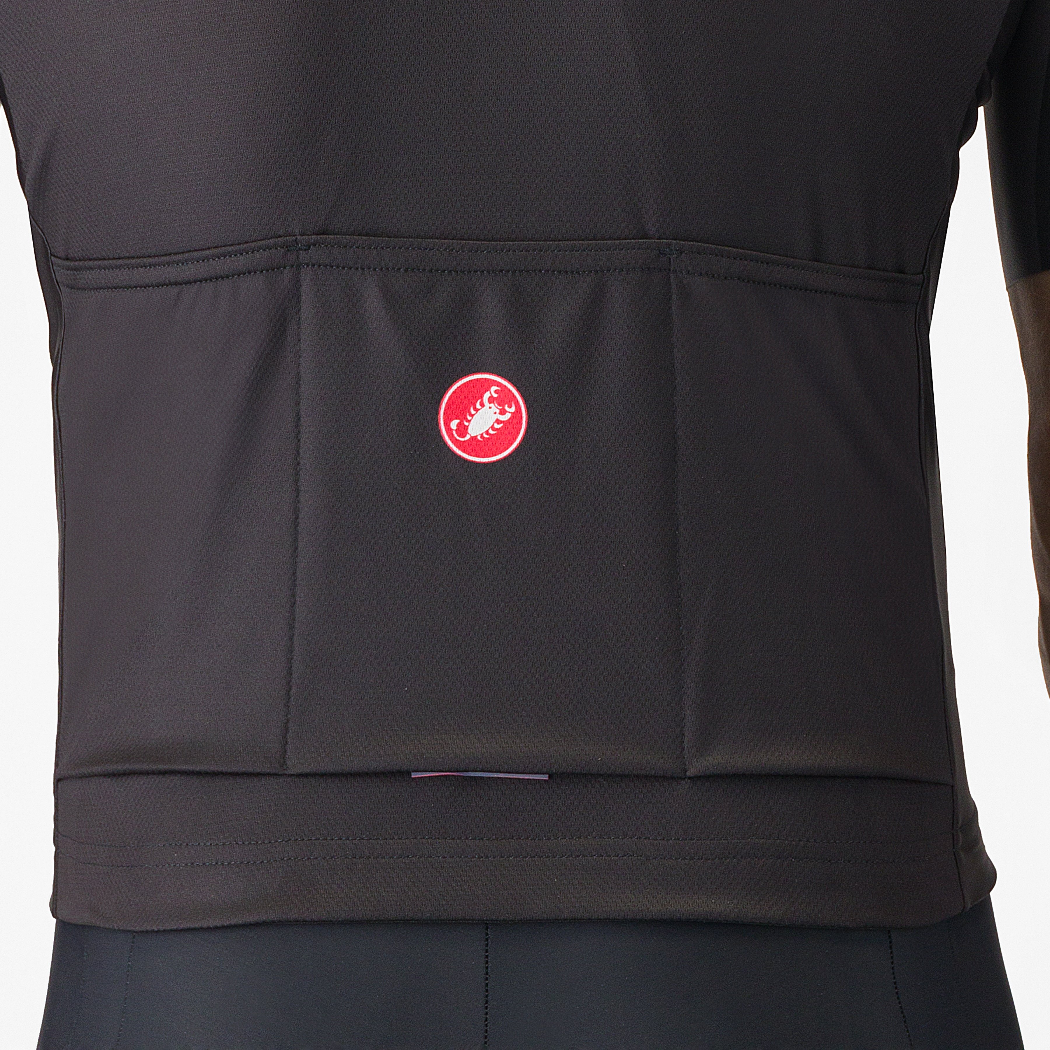 Entrata 6 jersey - light black/dark gray-smoky gr - castelli