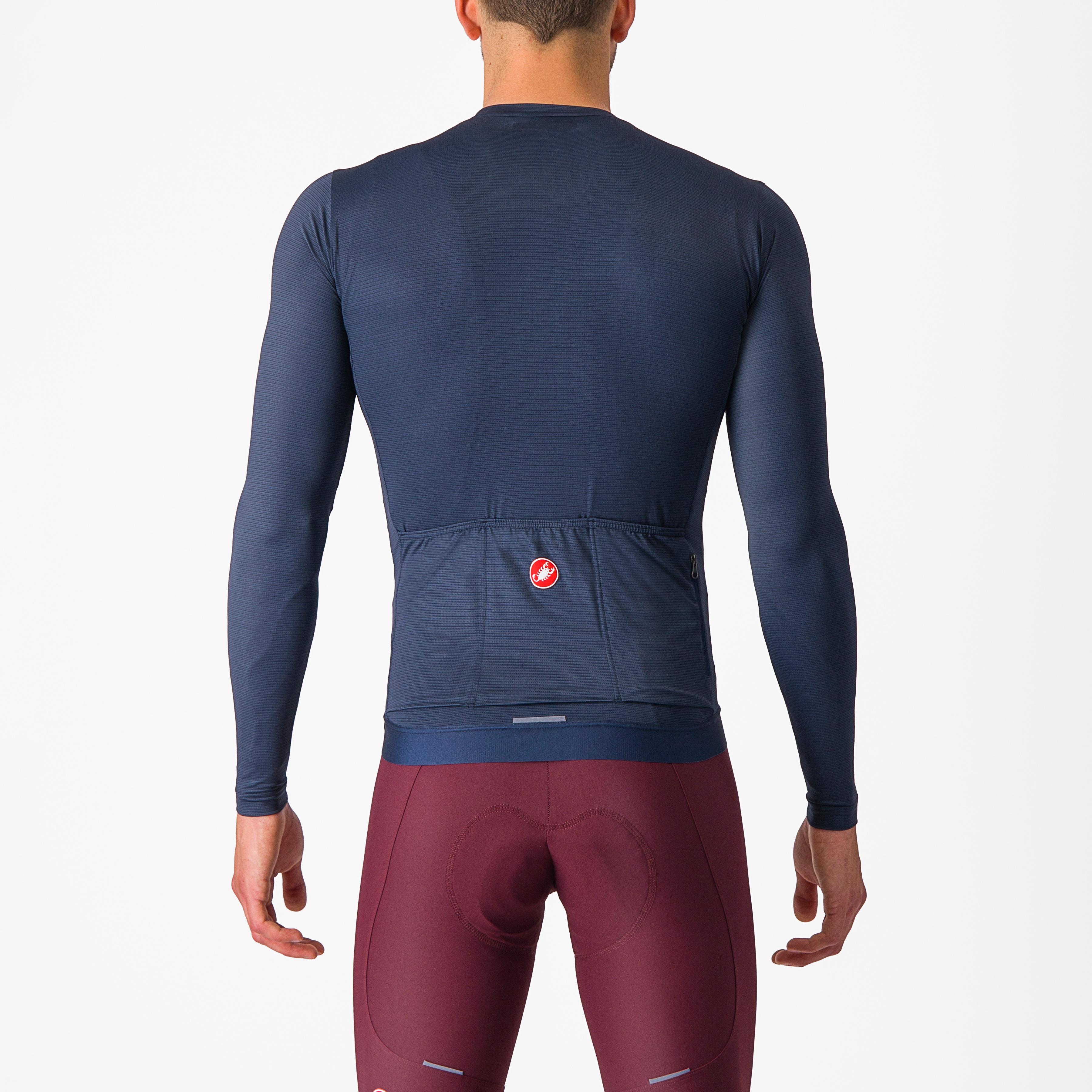 Espresso ls jersey - belgian blue/silver moon - castelli
