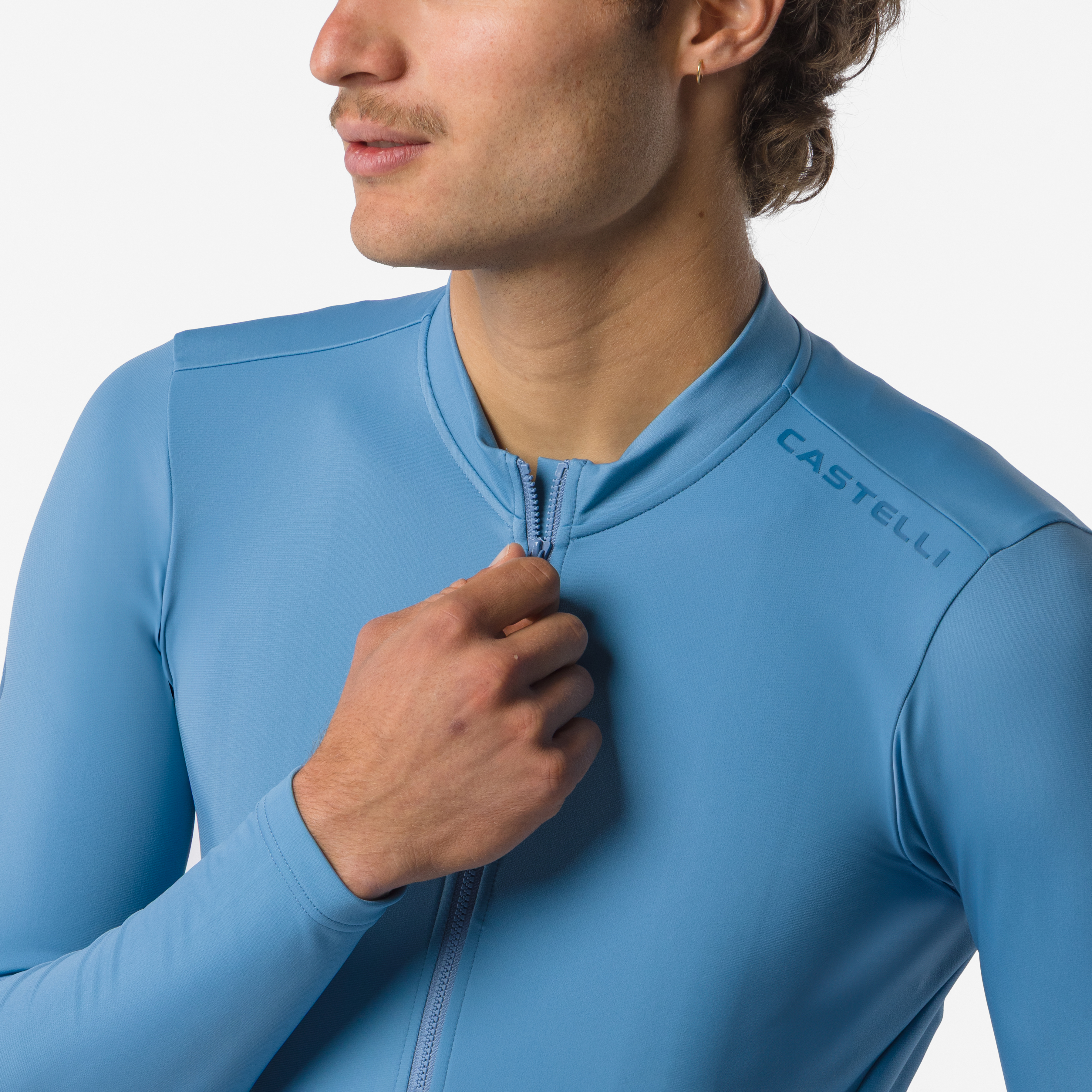 Espresso thermal 2 jersey - metallic blue - castelli