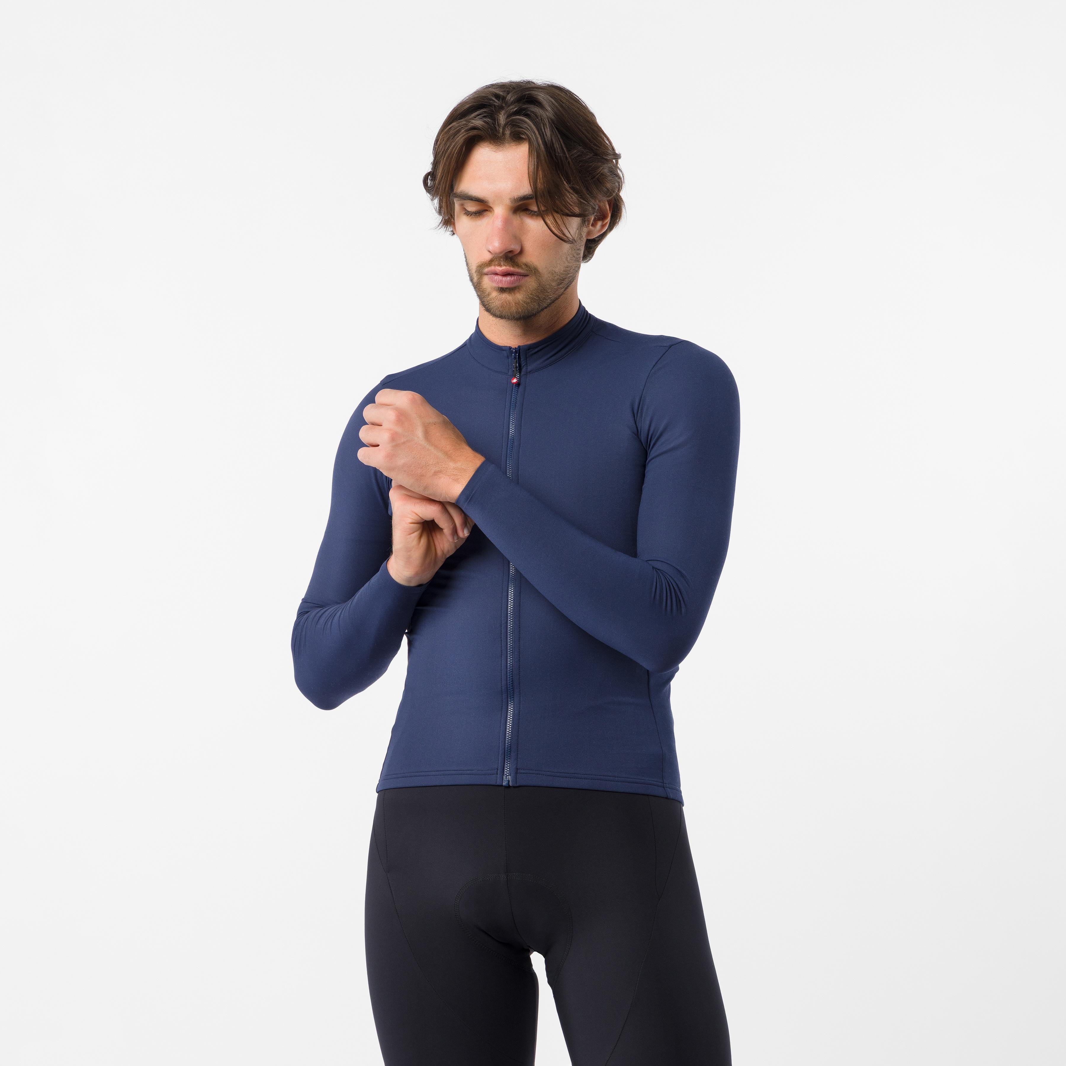 Thermowoven ls jersey - belgian blue - castelli