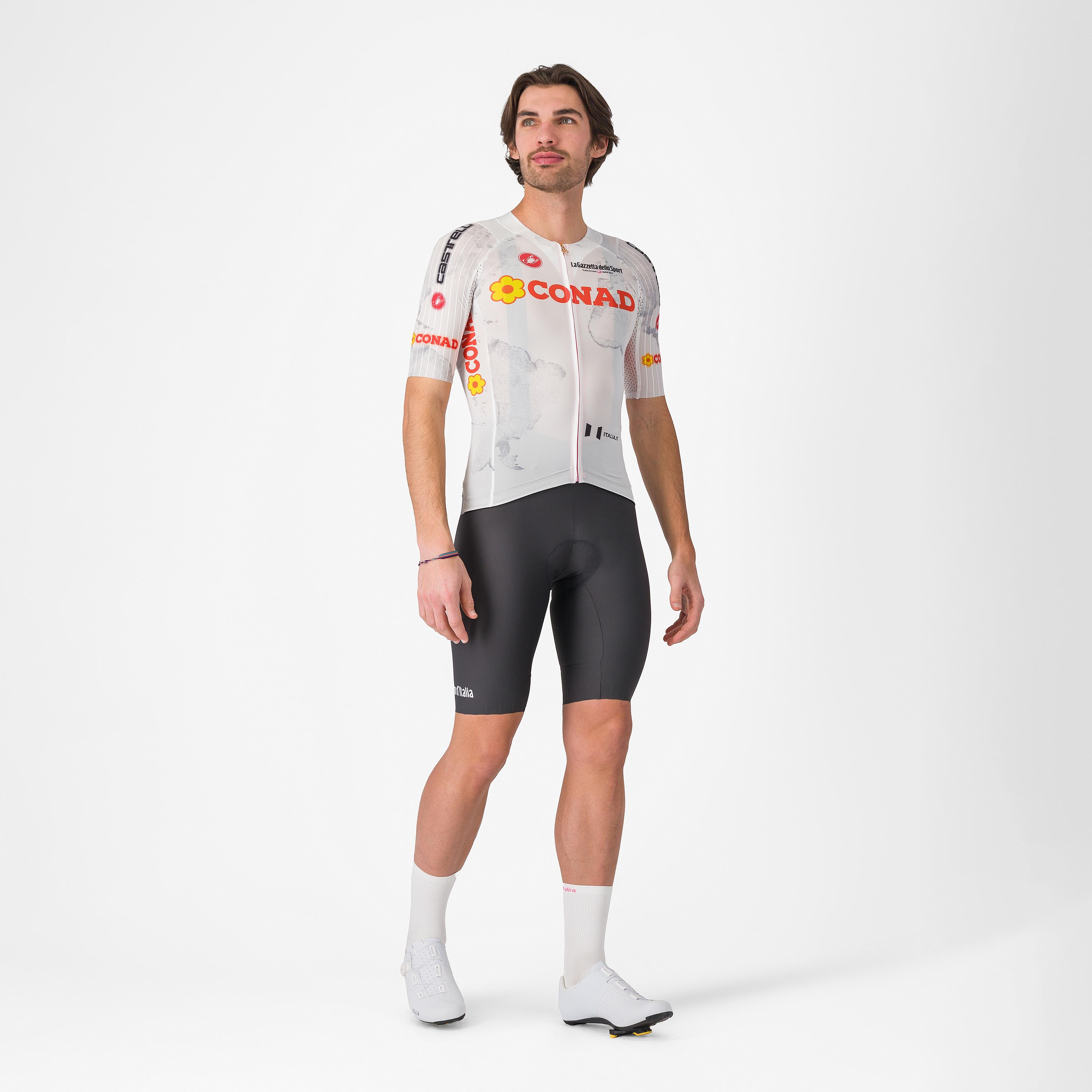 #giro108 race 8s jersey - bianco - castelli