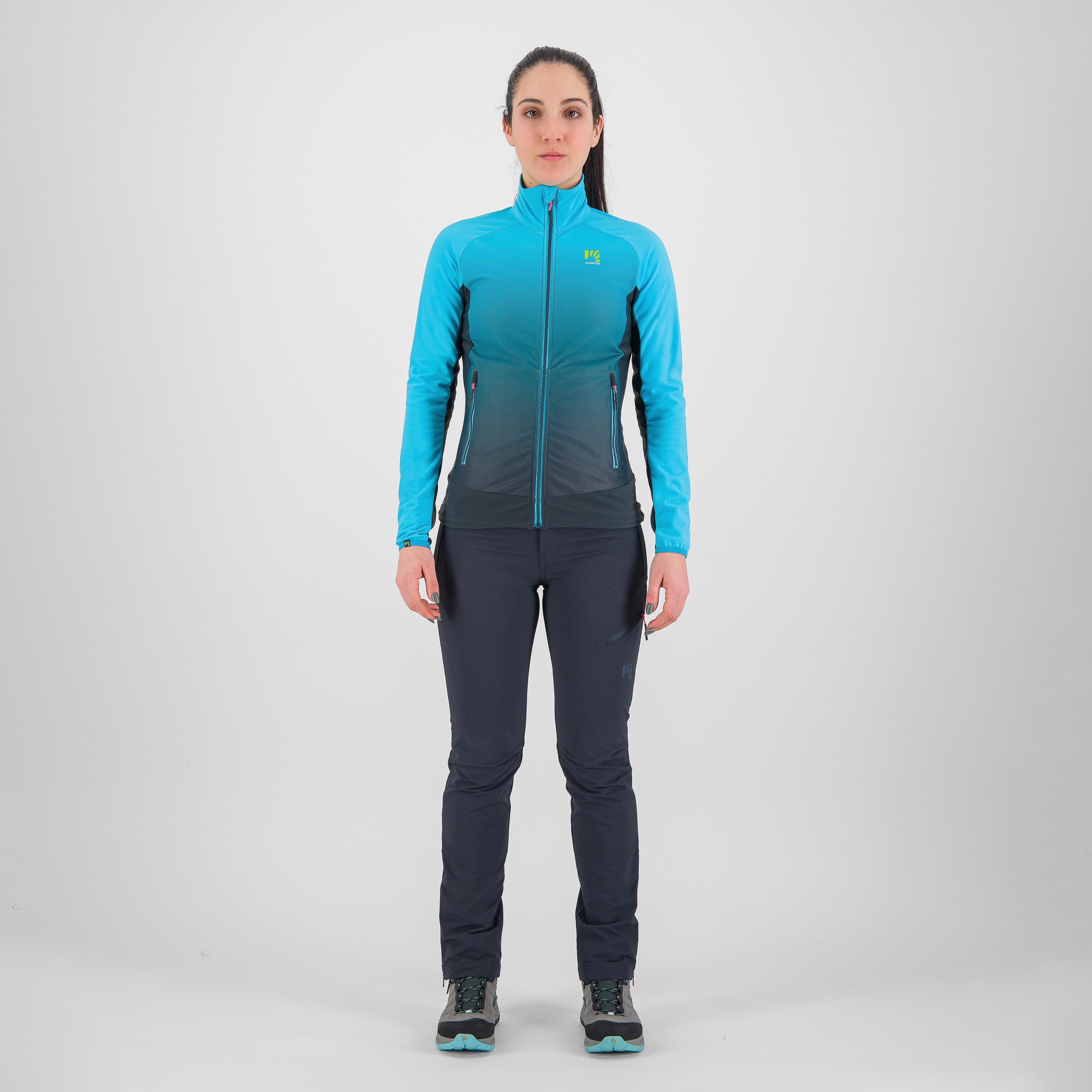 Croderes w fleece - vulcan/blue atoll - karpos