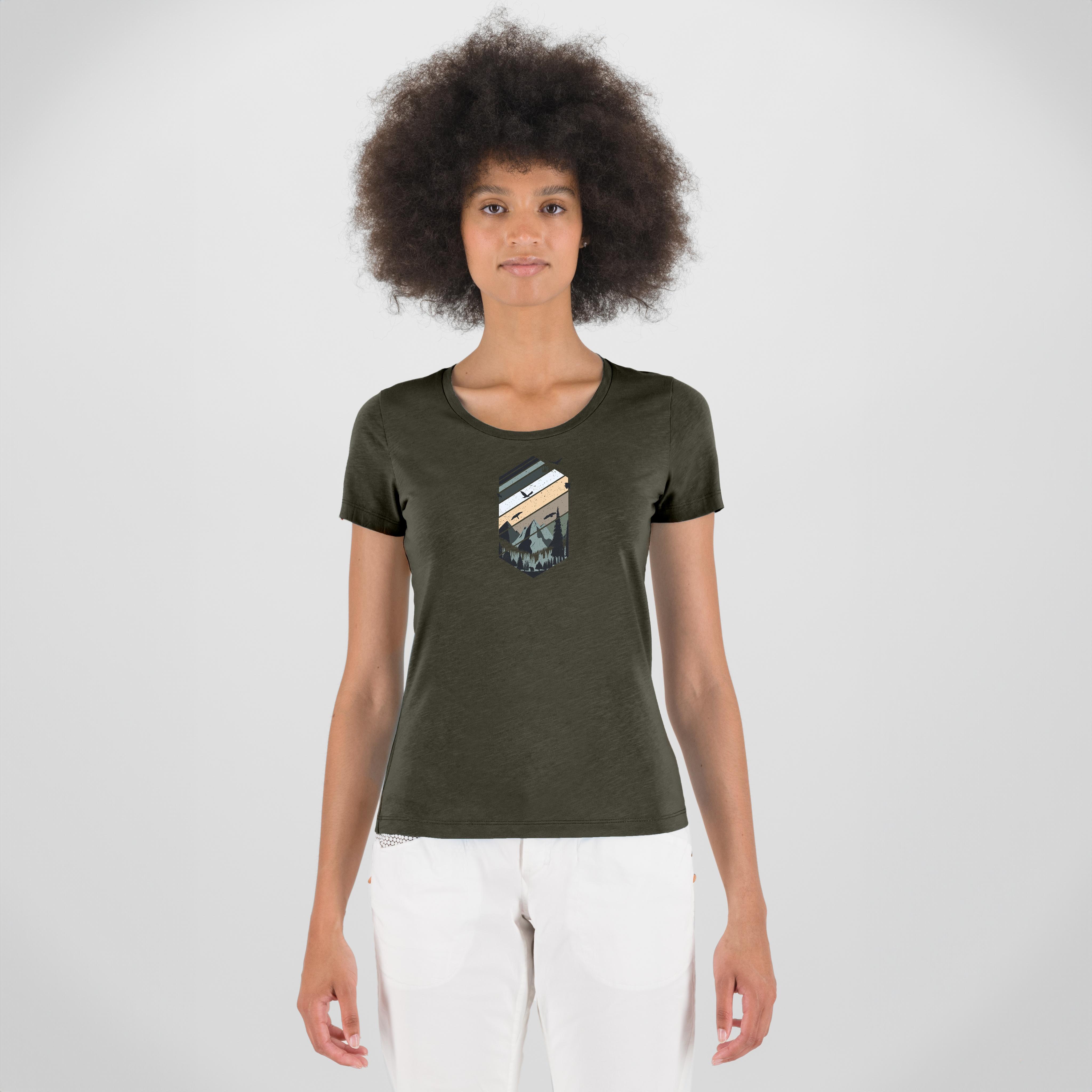 Valley w t-shirt - deep depths - karpos