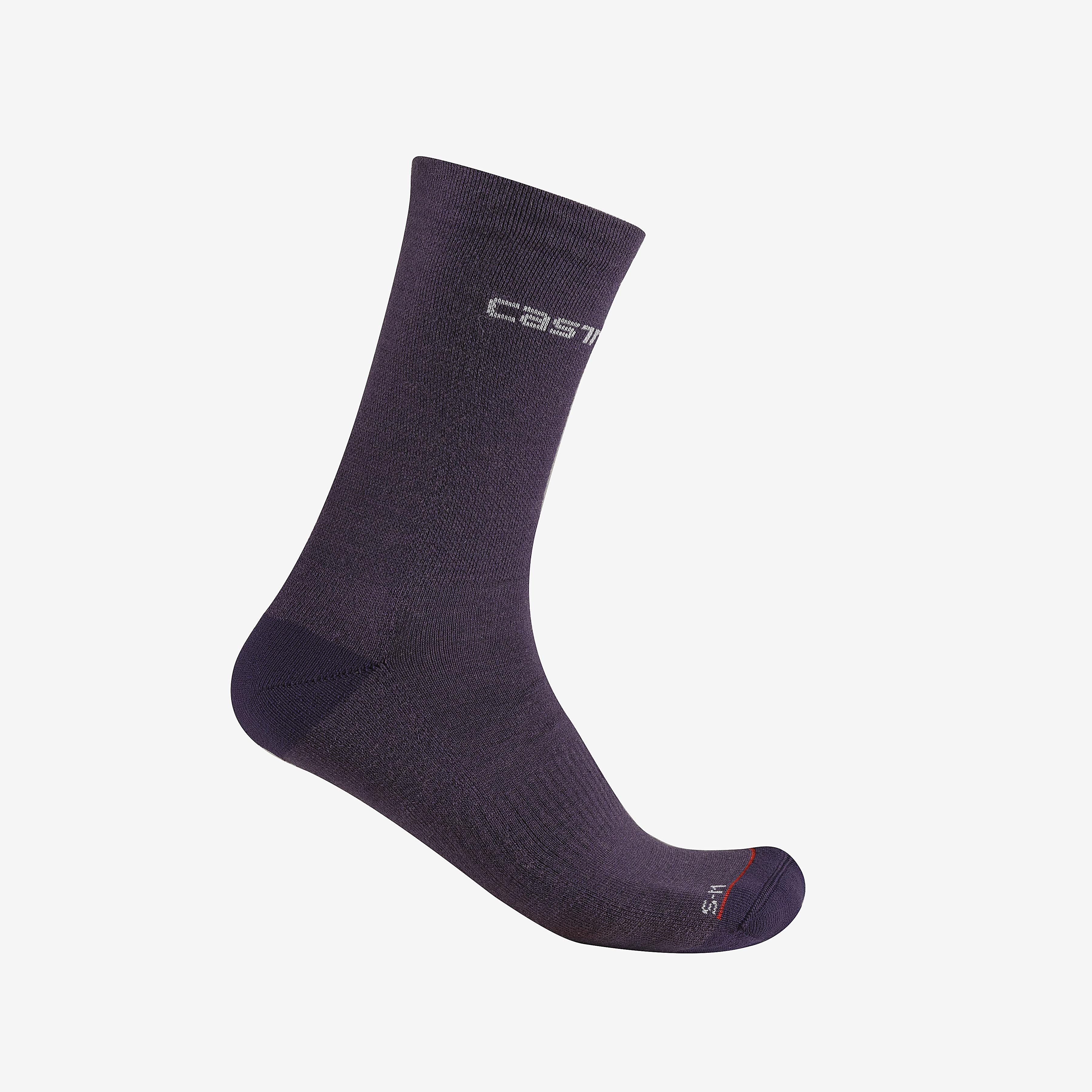 Diciotto soft merino w sock - night shade - castelli