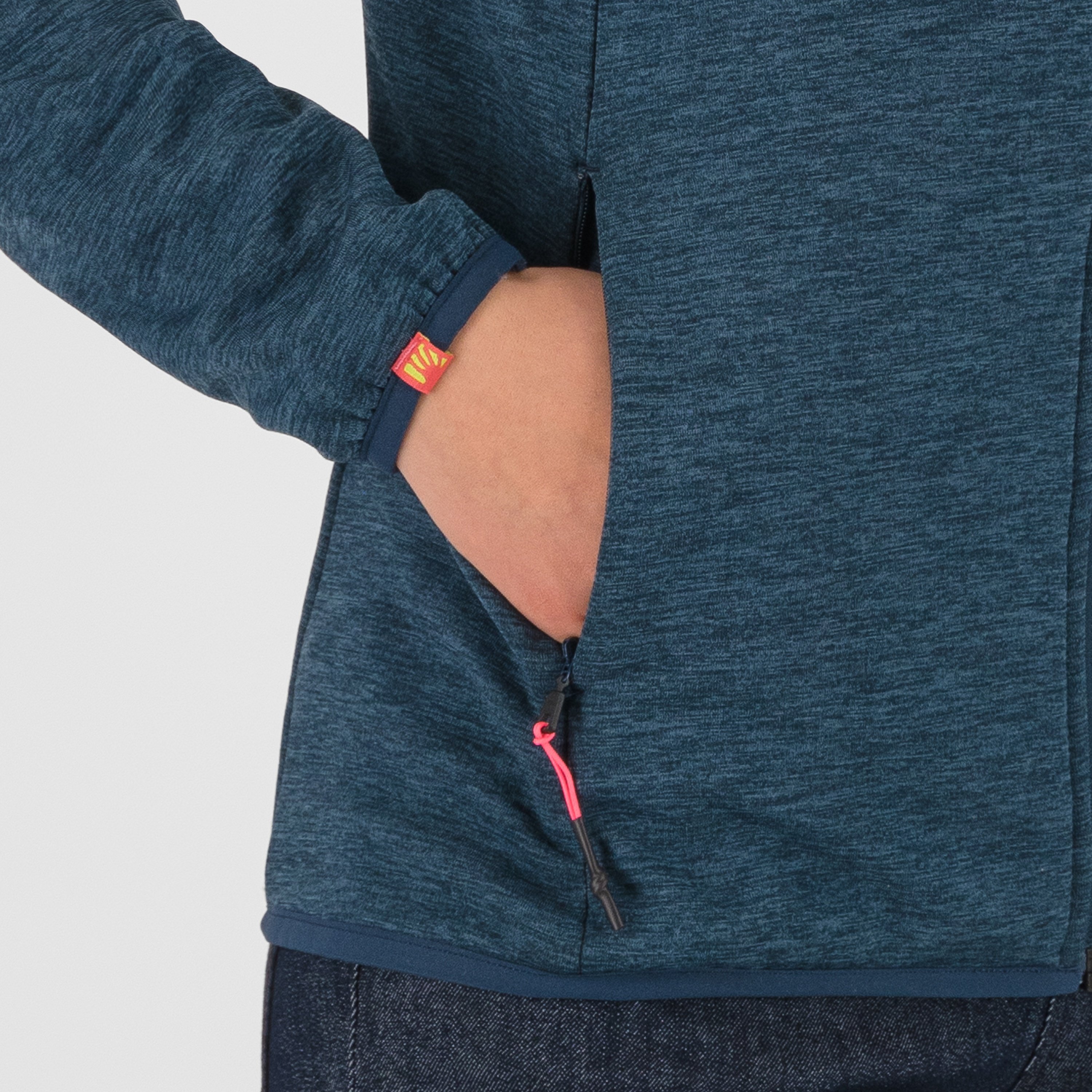 Scoiattolo w hoodie fleece - midnight navy - karpos