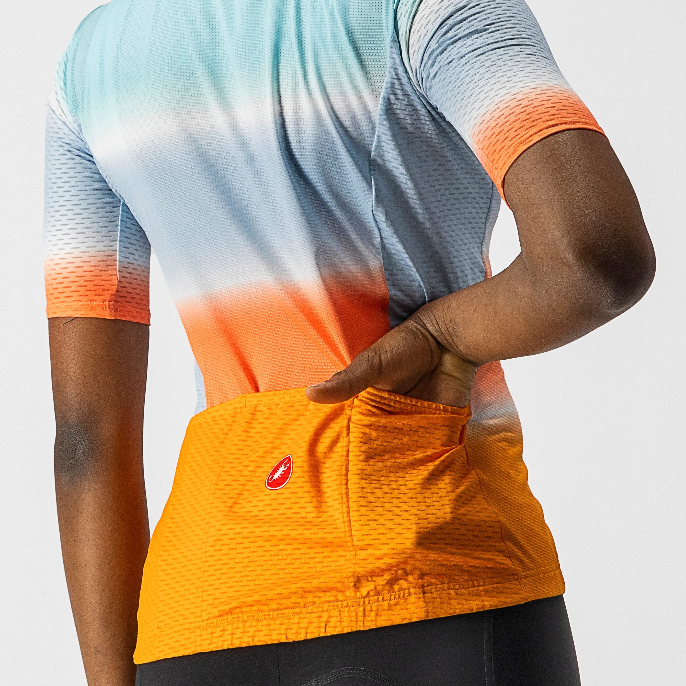Dolce jersey - skylight/pop orange - castelli