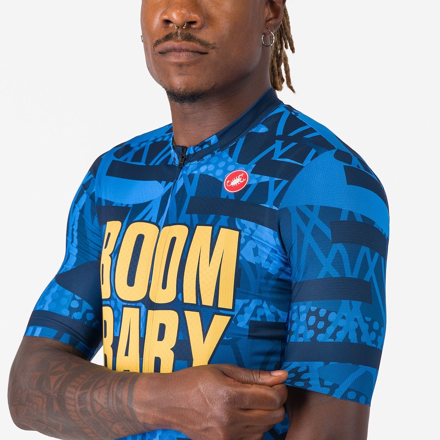 Boombaby 2 jersey - blue/gold - castelli