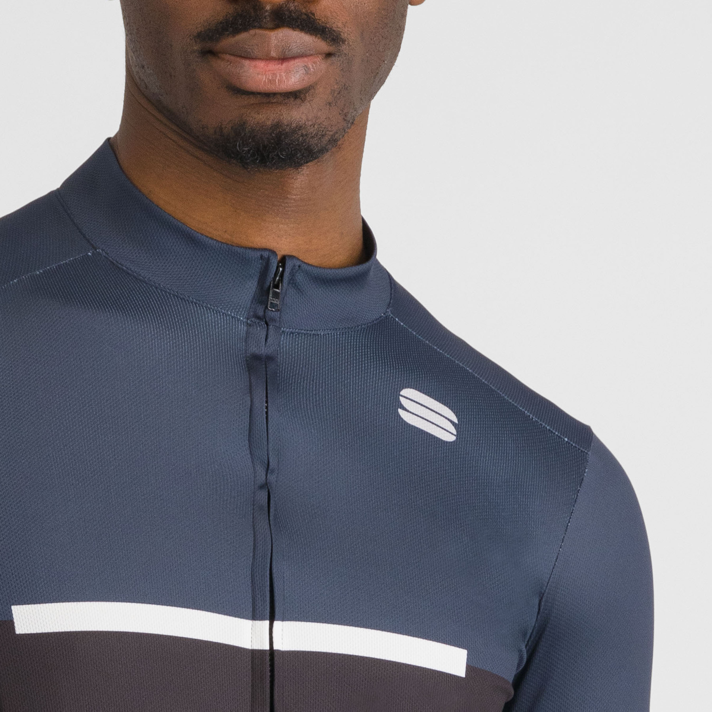 Pista thermal jersey - black blu white - sportful