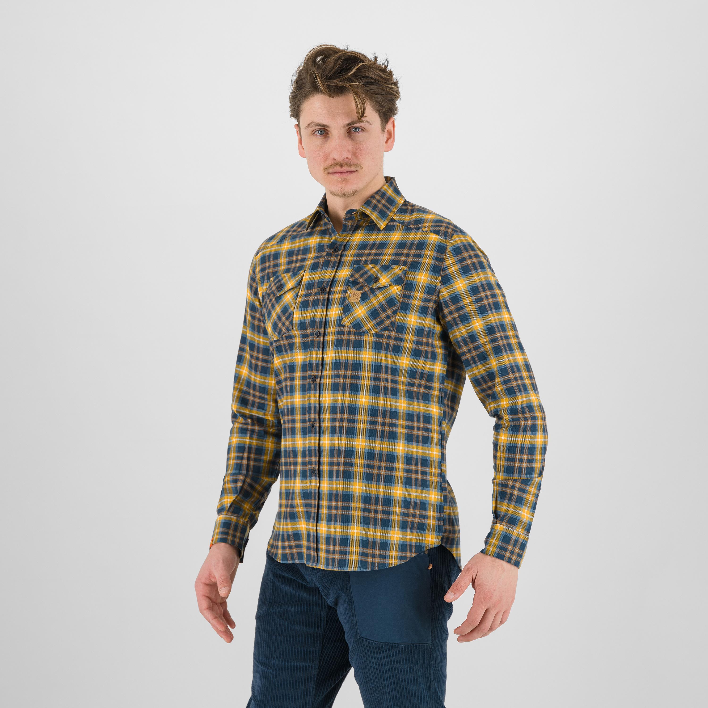 Martora winter shirt - midnight/golden - karpos