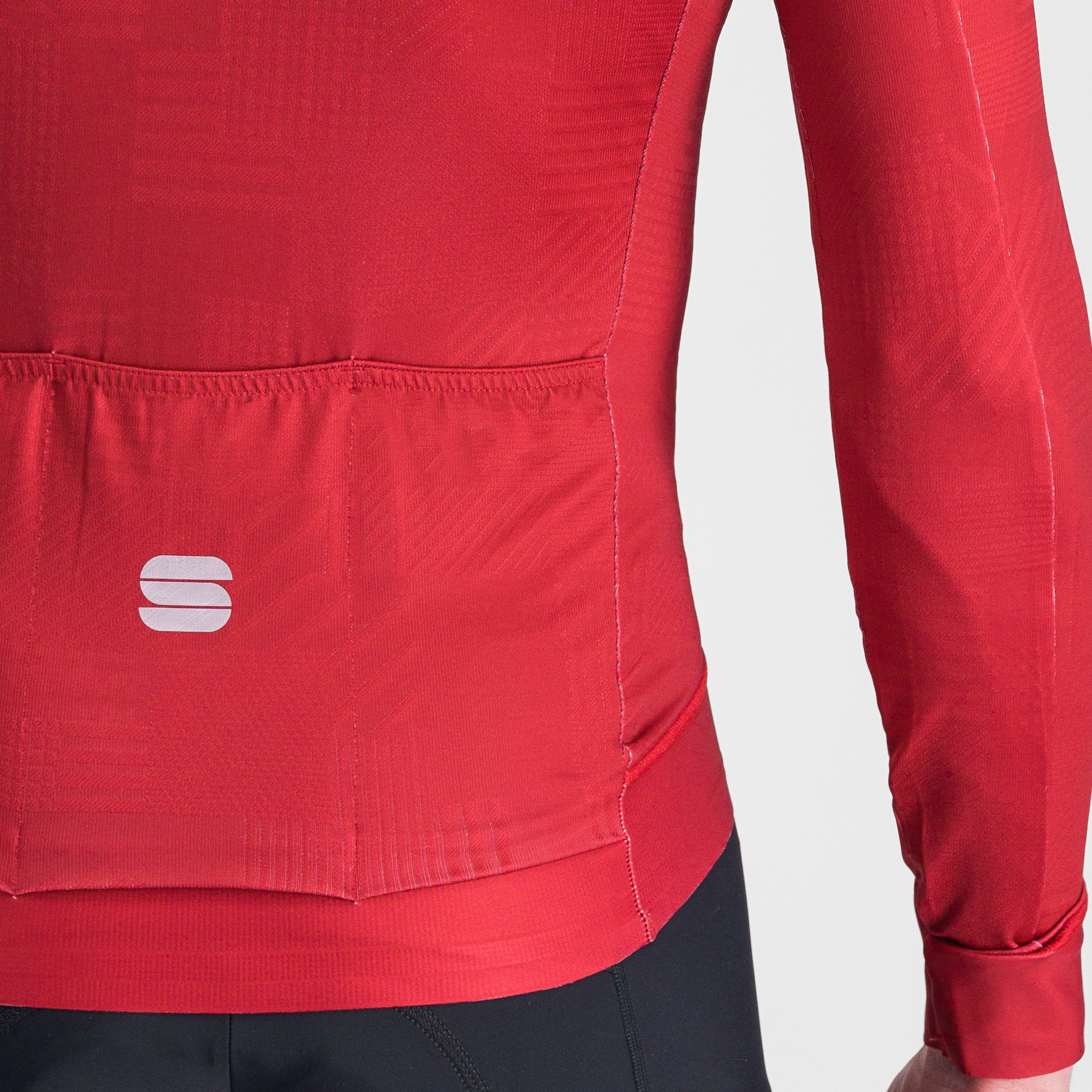 Loom thermal jersey - red rumba - sportful