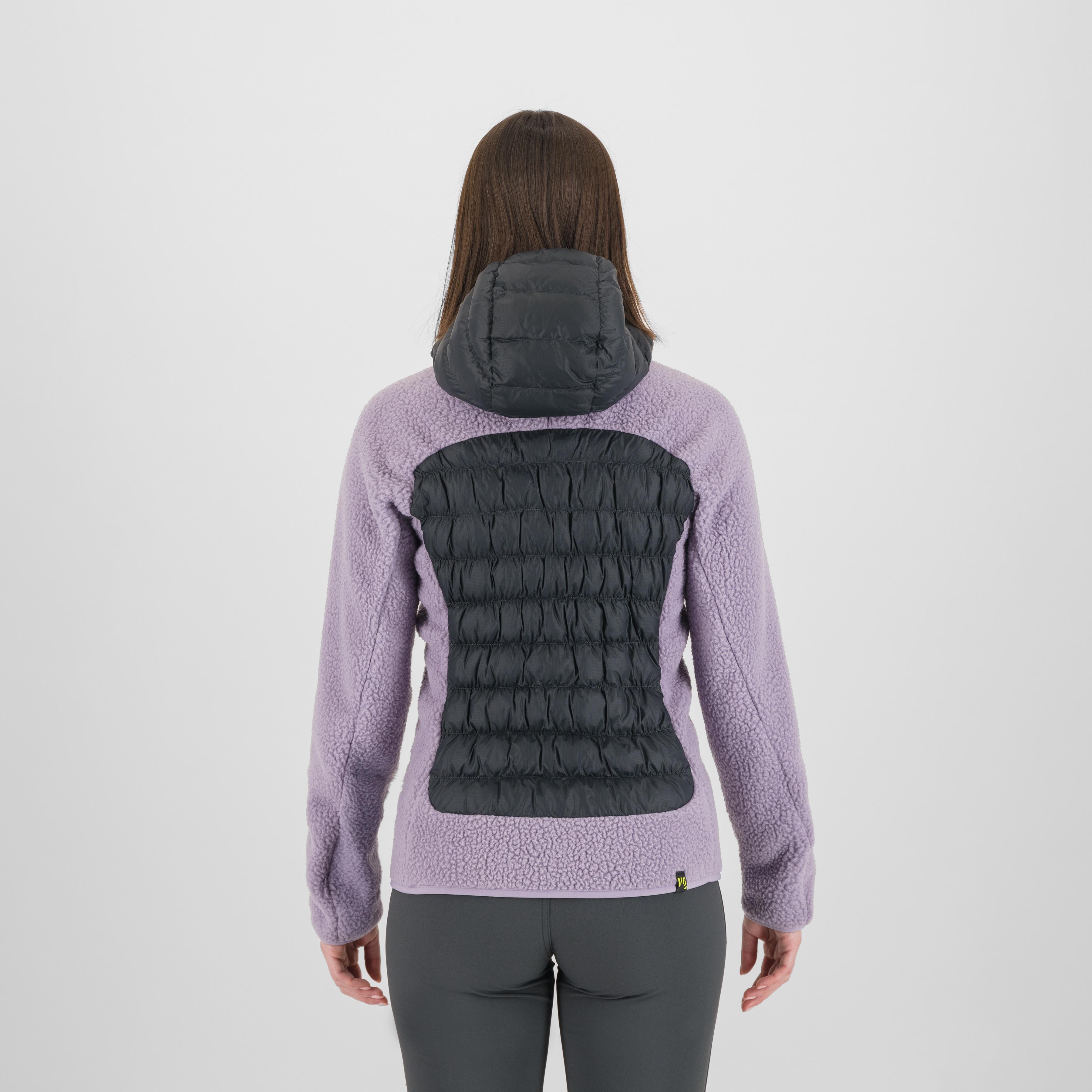 Marmarole retro' w jacket - woodl.gray/lavender - karpos