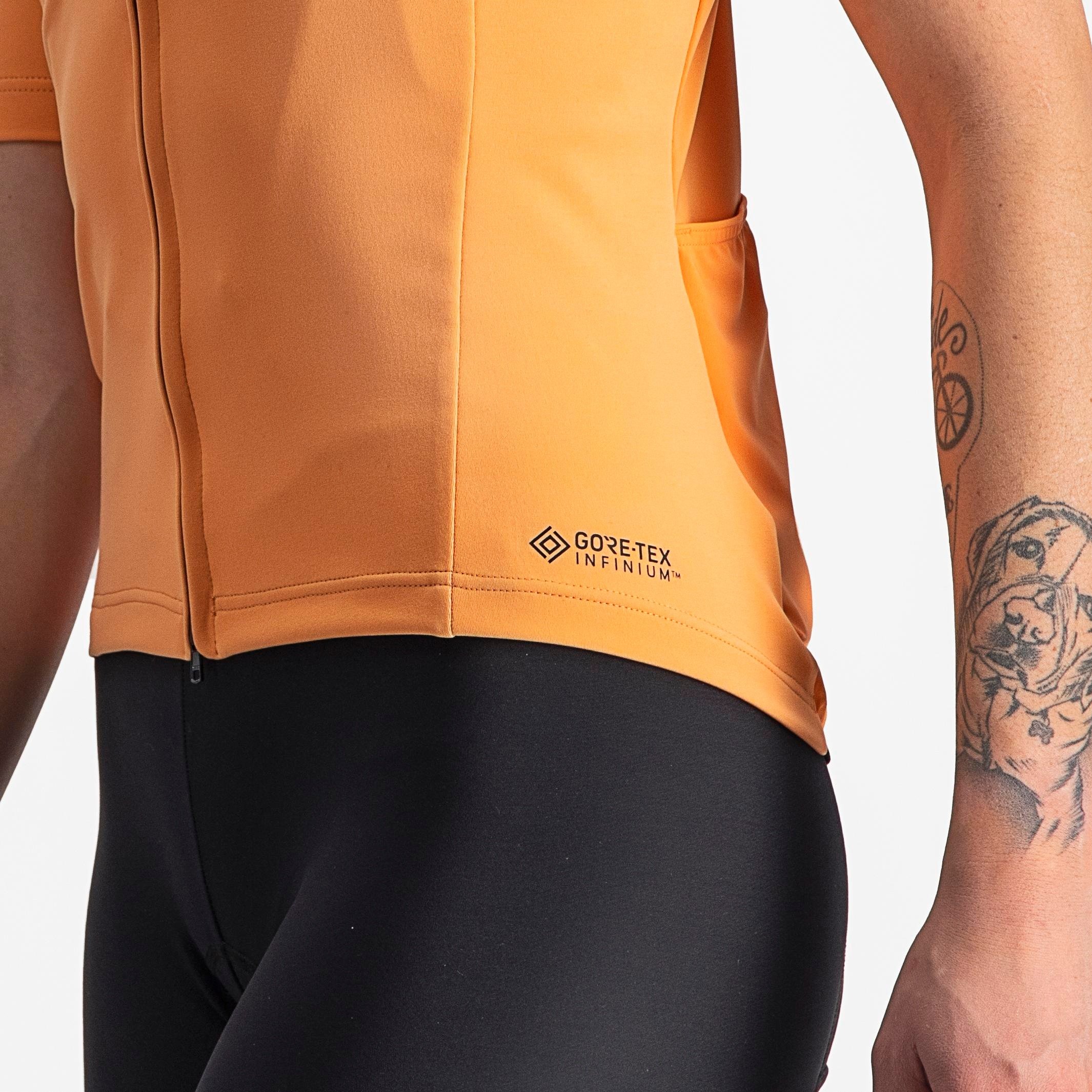Perfetto ros 2w wind jersey - melon - castelli