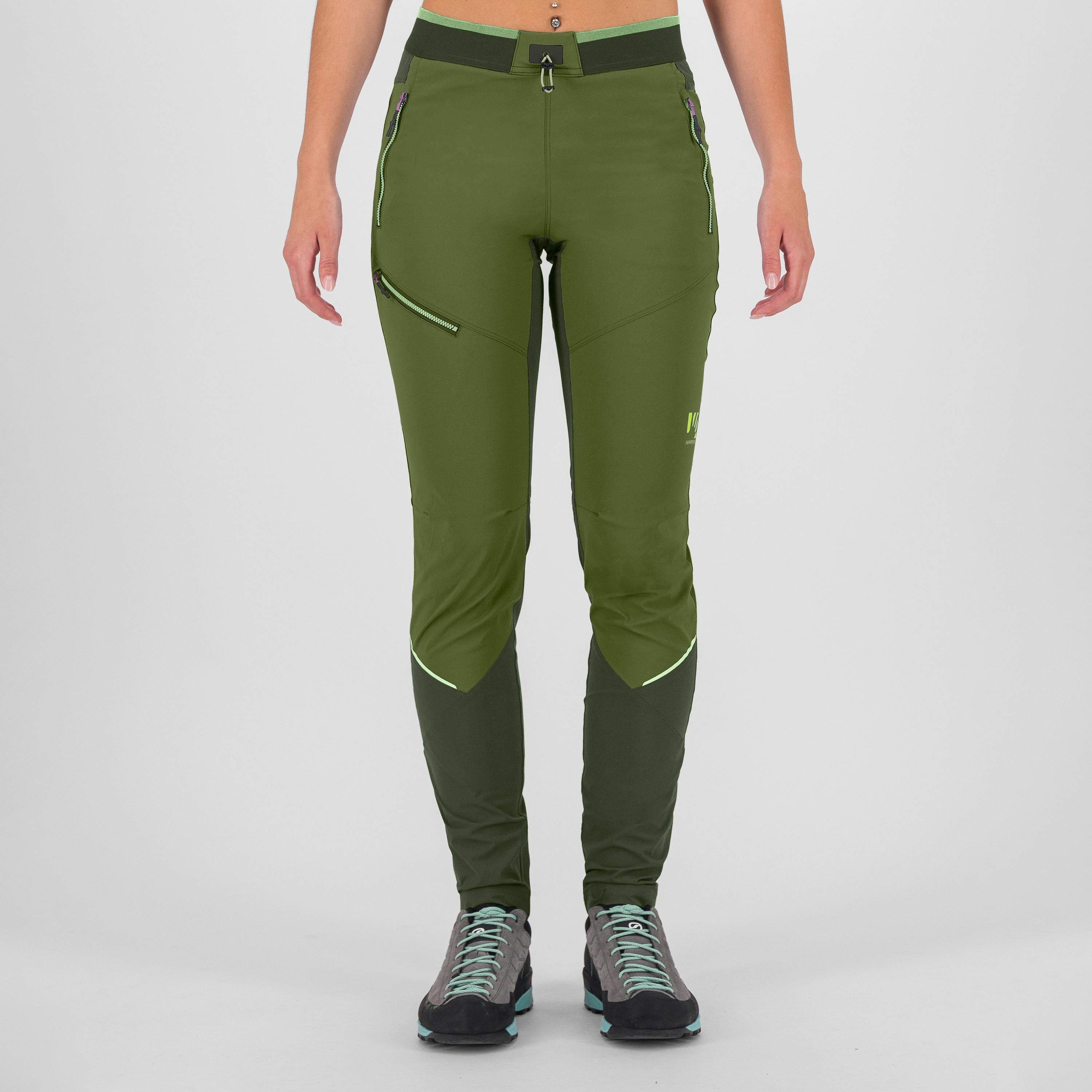 Rock evo w pant - cedar green/rifle green - karpos