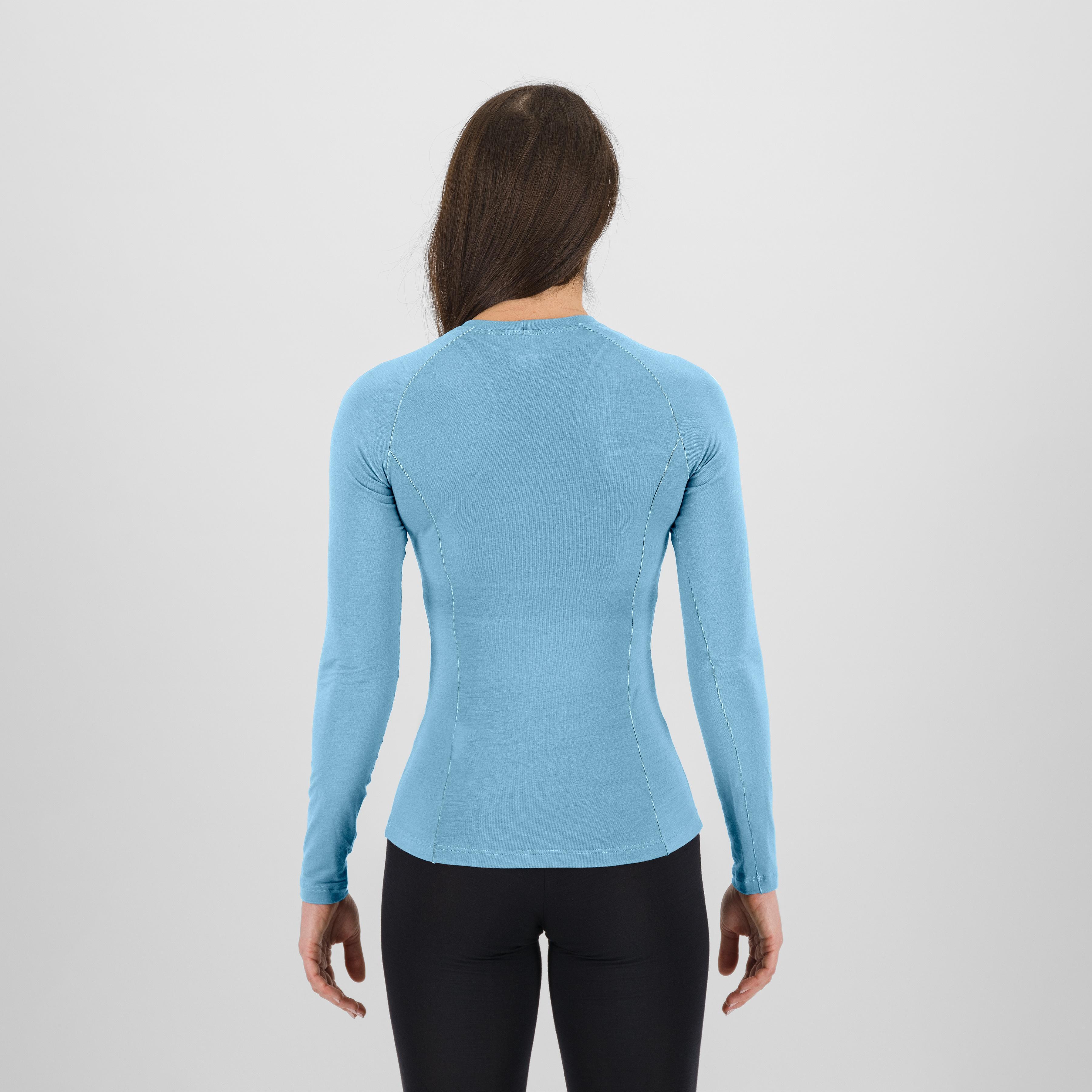Dinamico merino 130  w jersey ls - sky blue - karpos