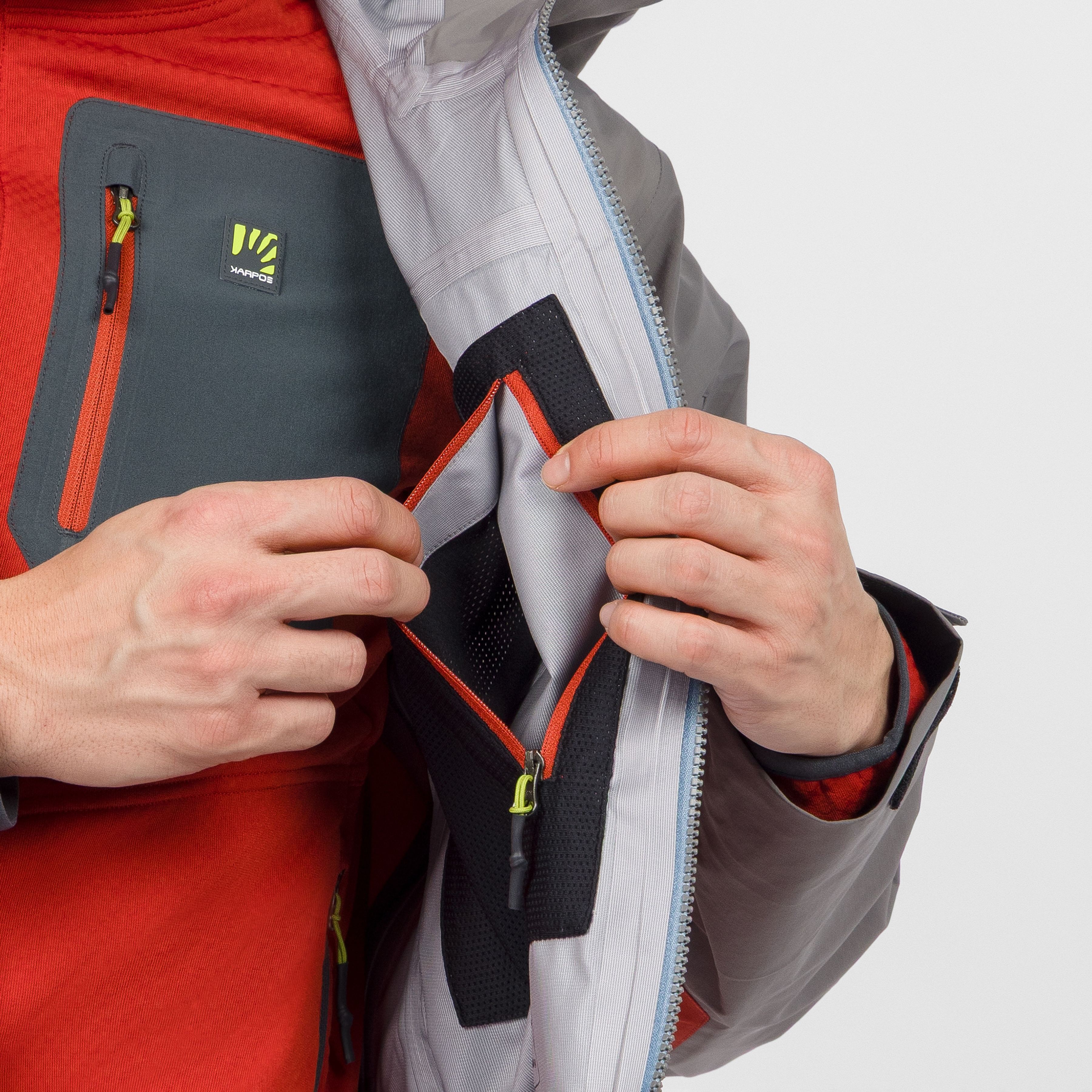 Squall jacket - fire/smoked - karpos