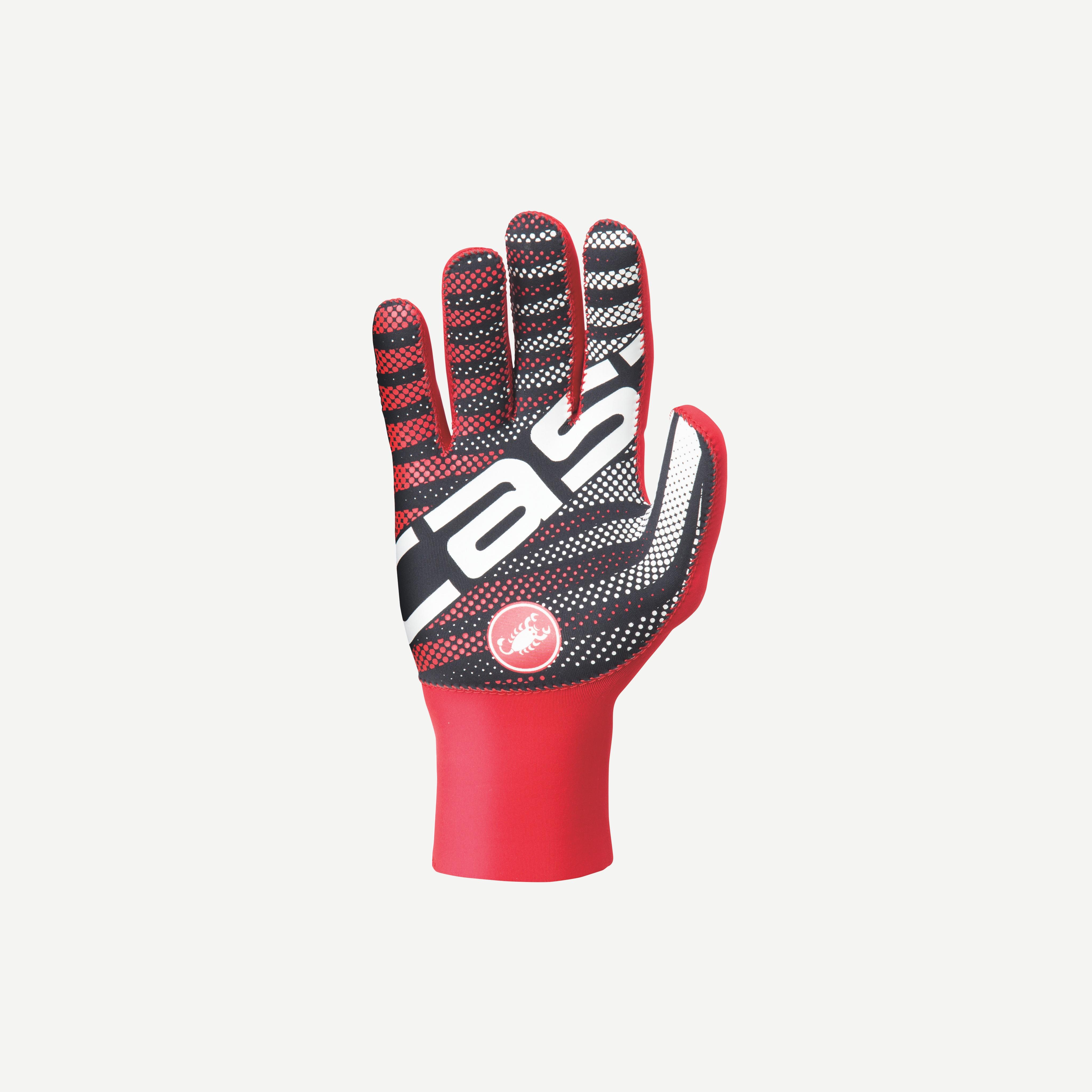 Diluvio c glove - red - castelli