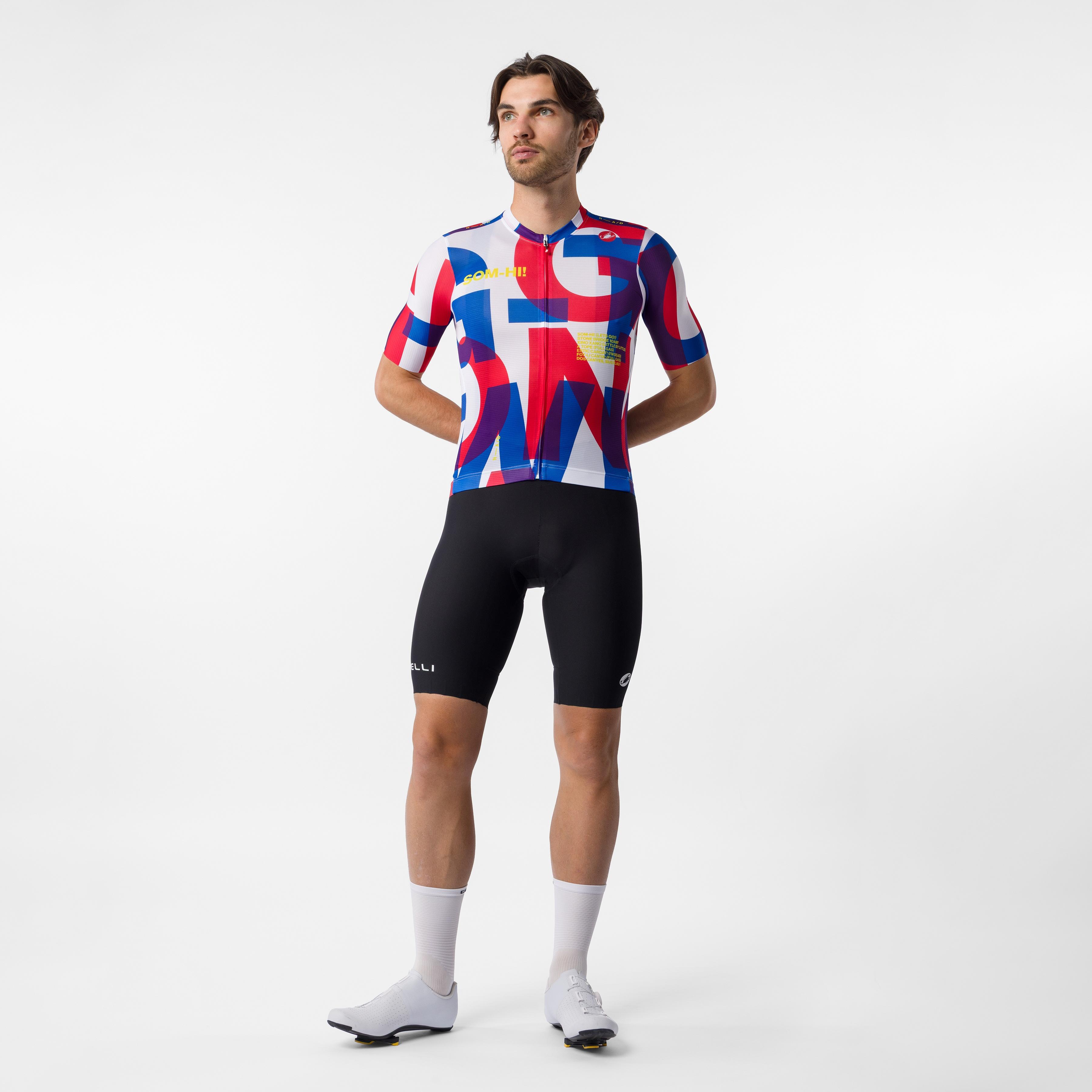 Espresso 2 jersey - white zip - castelli