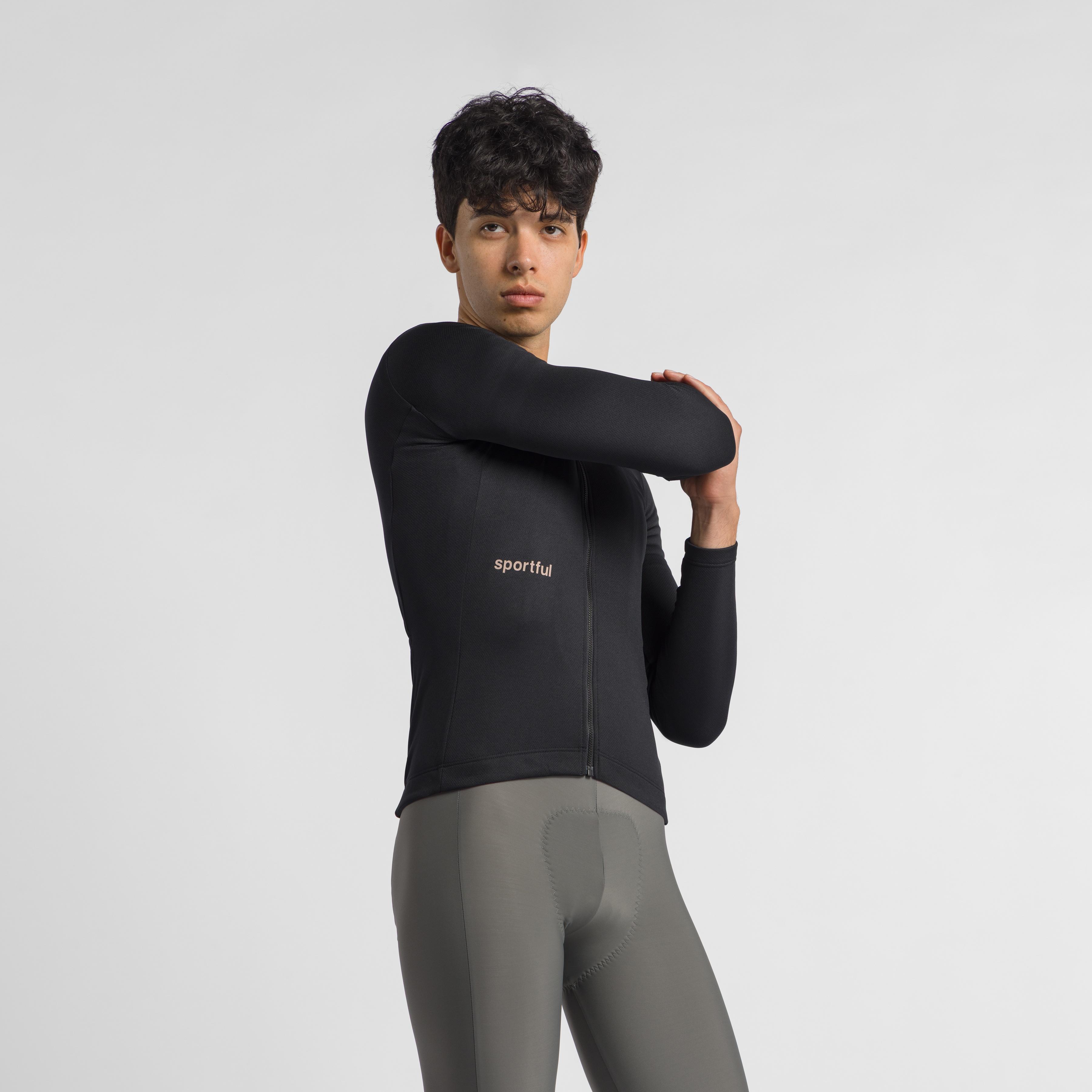 Classic thermal jersey - black - sportful