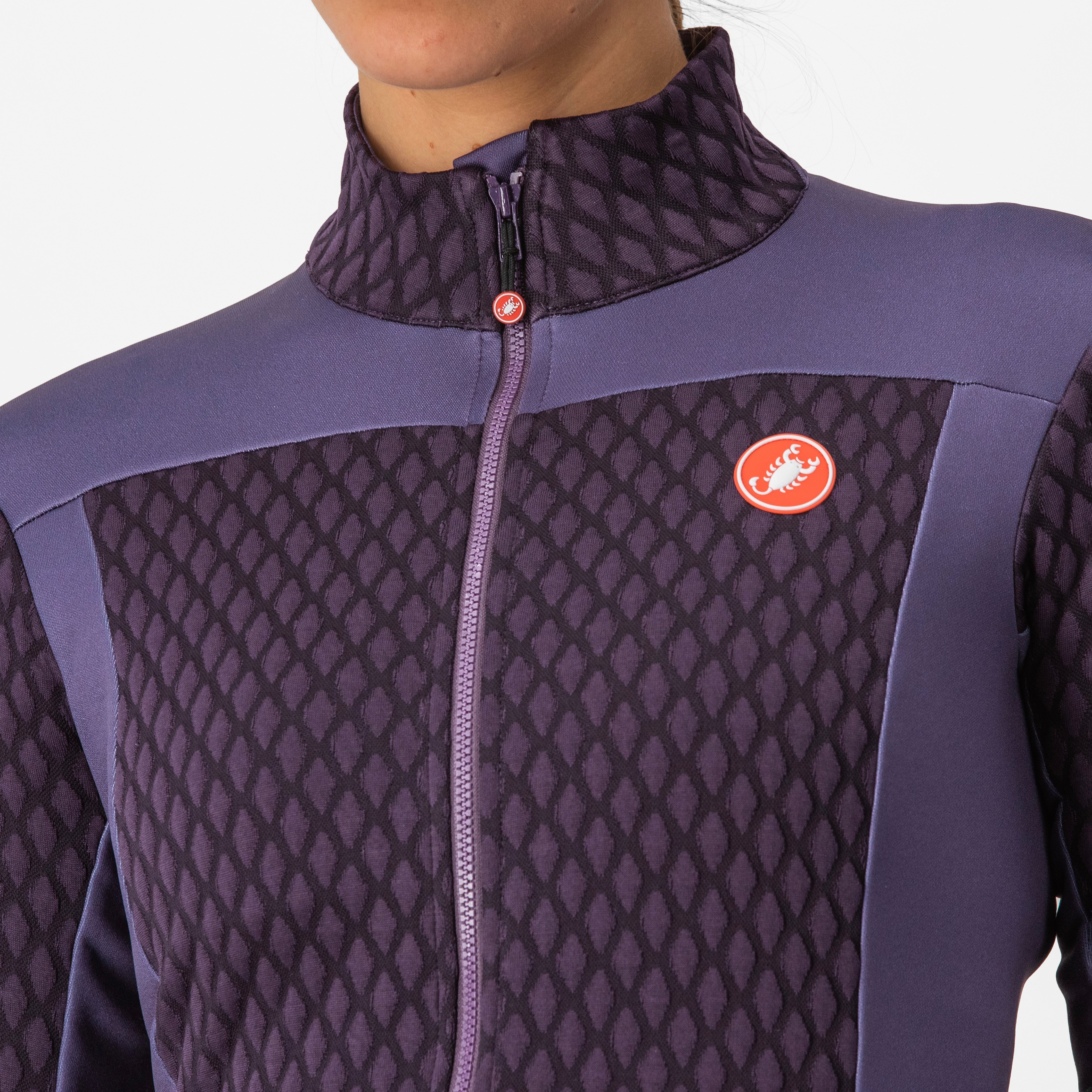 Sfida 2 jersey fz - night shade - castelli