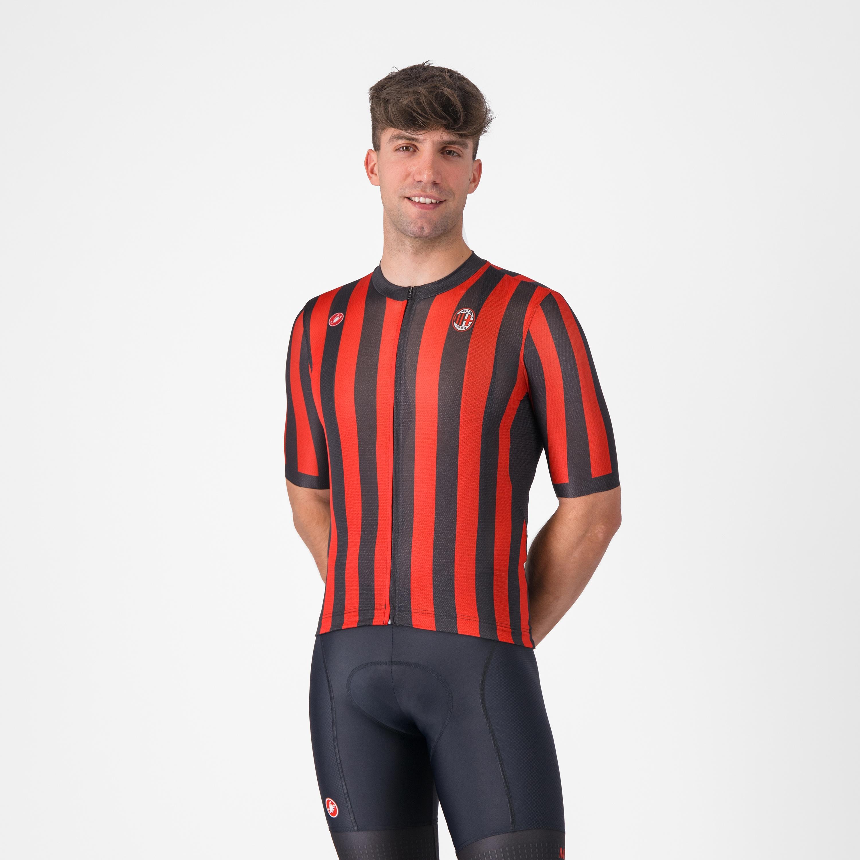 Competizione 3 jersey - home red/black - castelli
