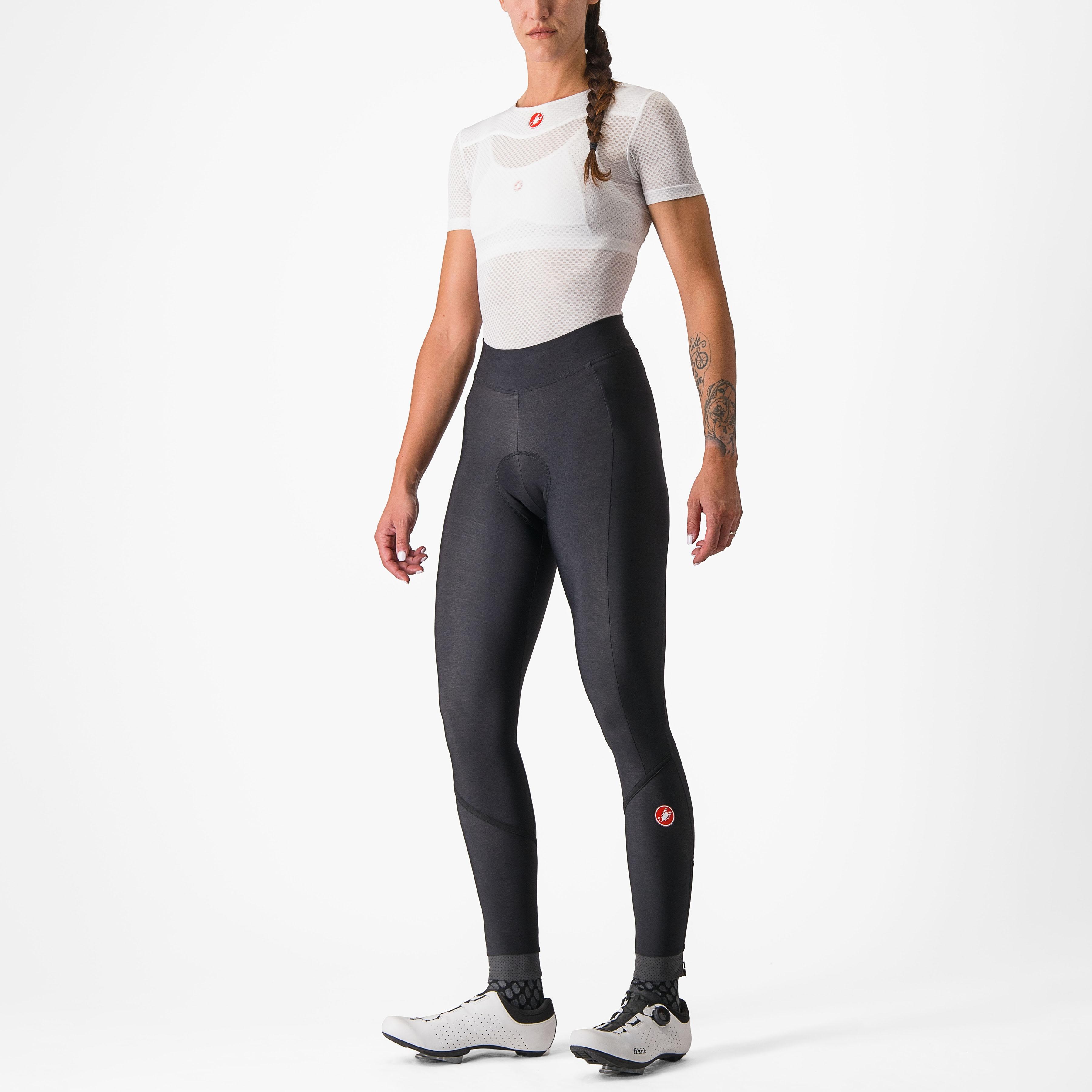 Velocissima thermal tight - black/black reflex - castelli