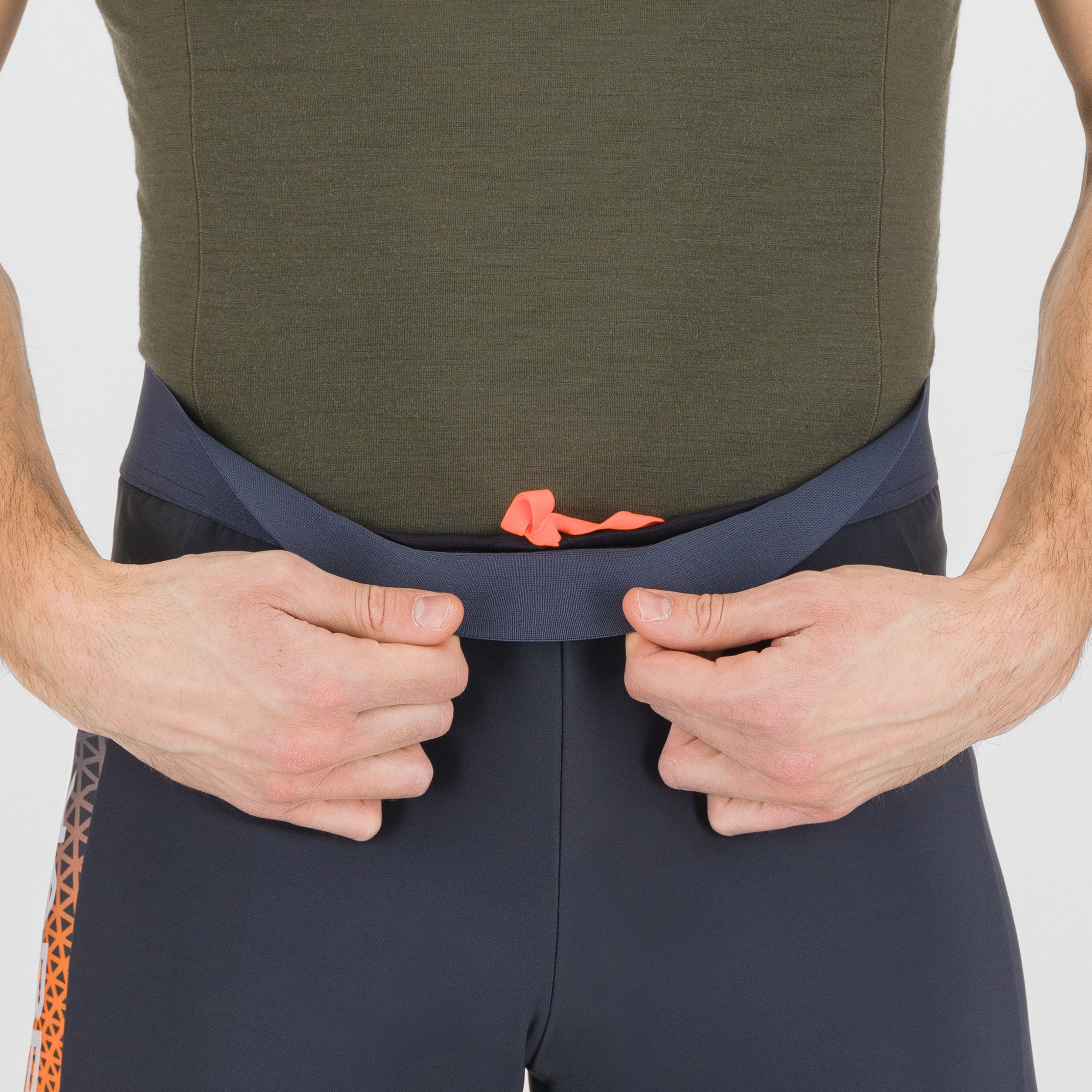 Alagna 2.0 pants - woodl.gray/vibr.orange - karpos