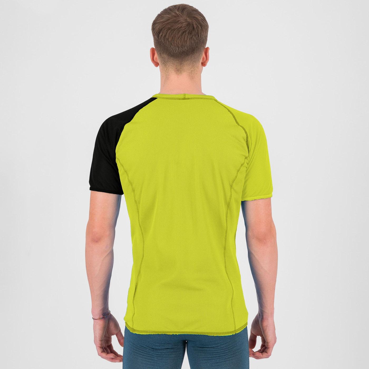 Dinamico octa t-shirt - kiwi colada/black - karpos