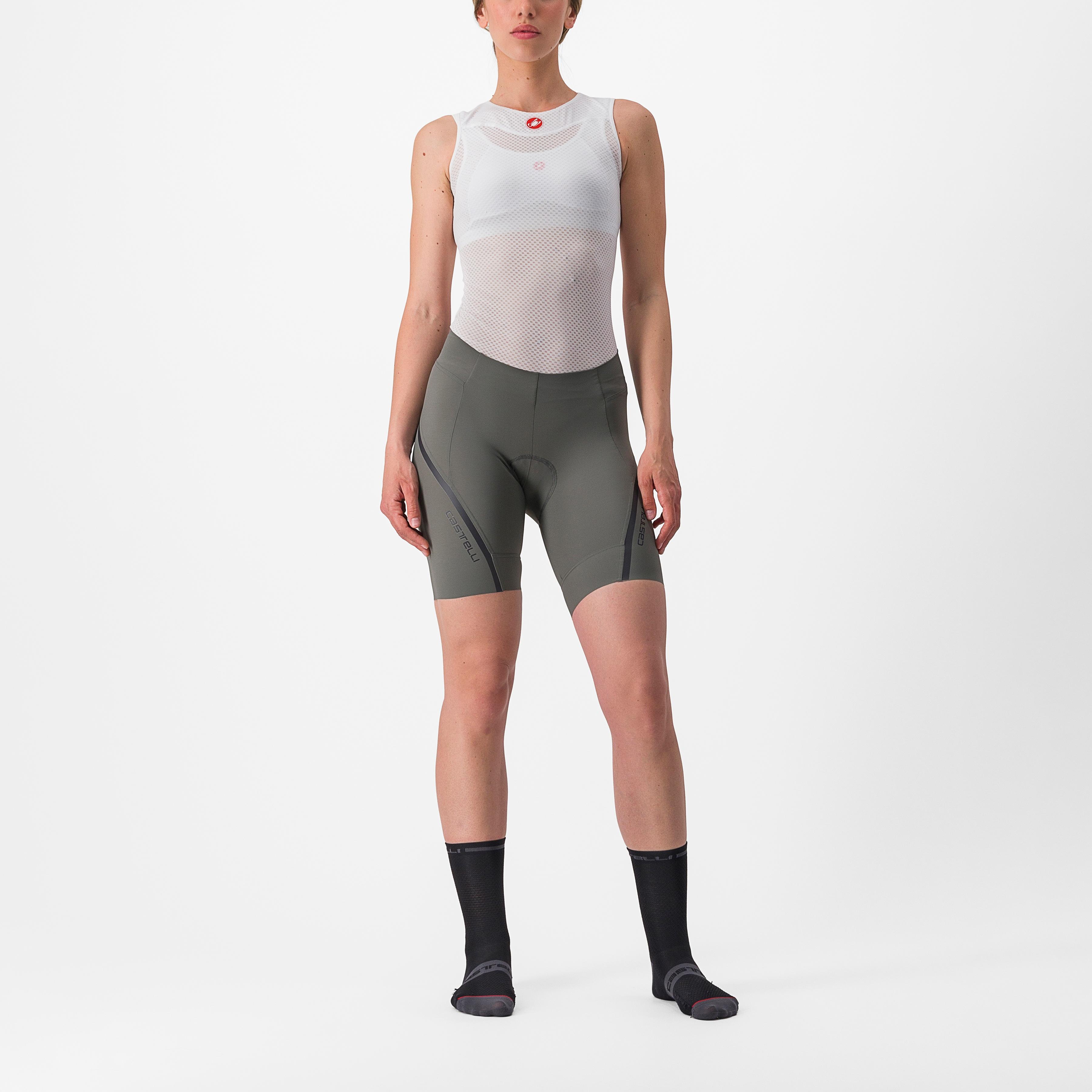 Velocissima 3 short - gunmetal gray/dark gray - castelli