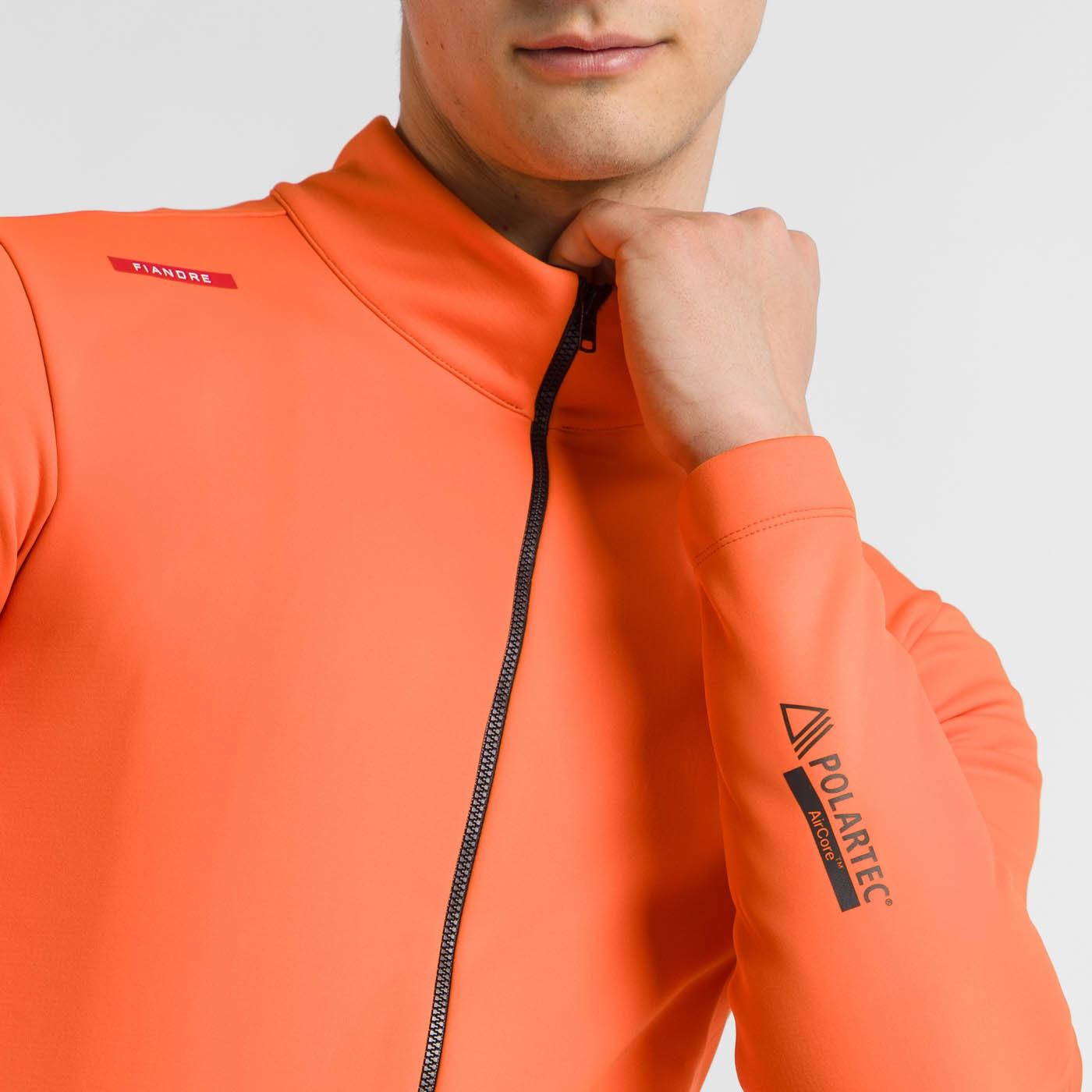 Fiandre 2 jacket - bright orange - sportful