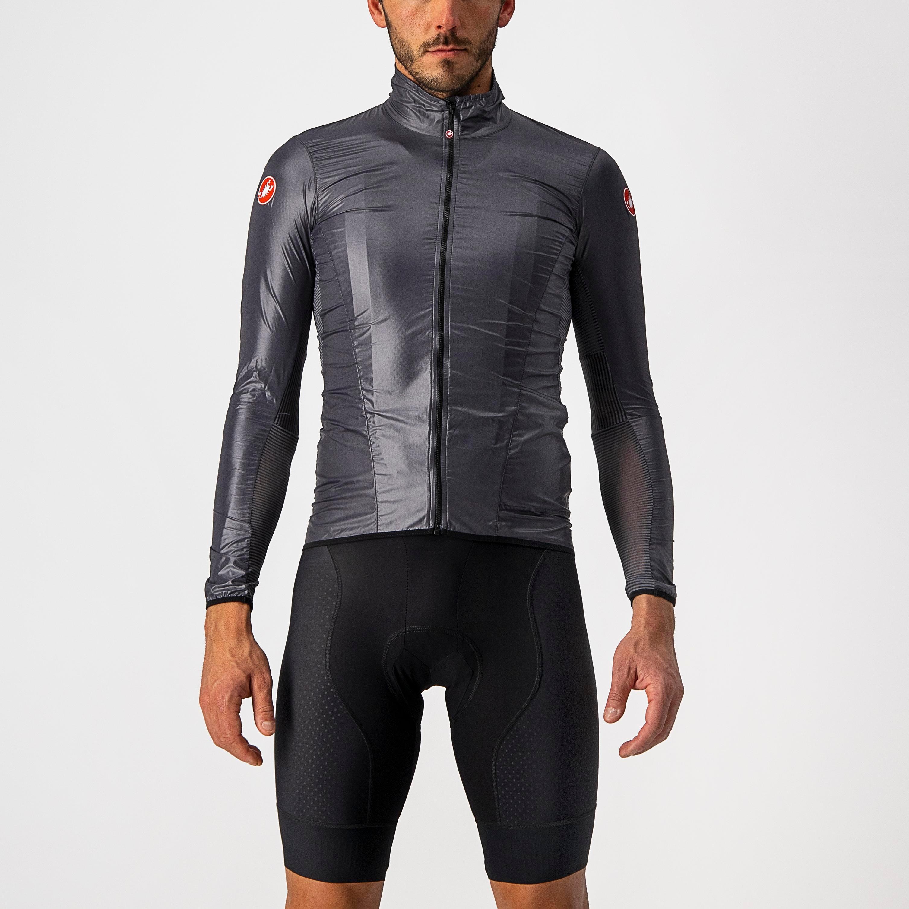 Aria shell jacket - dark gray - castelli