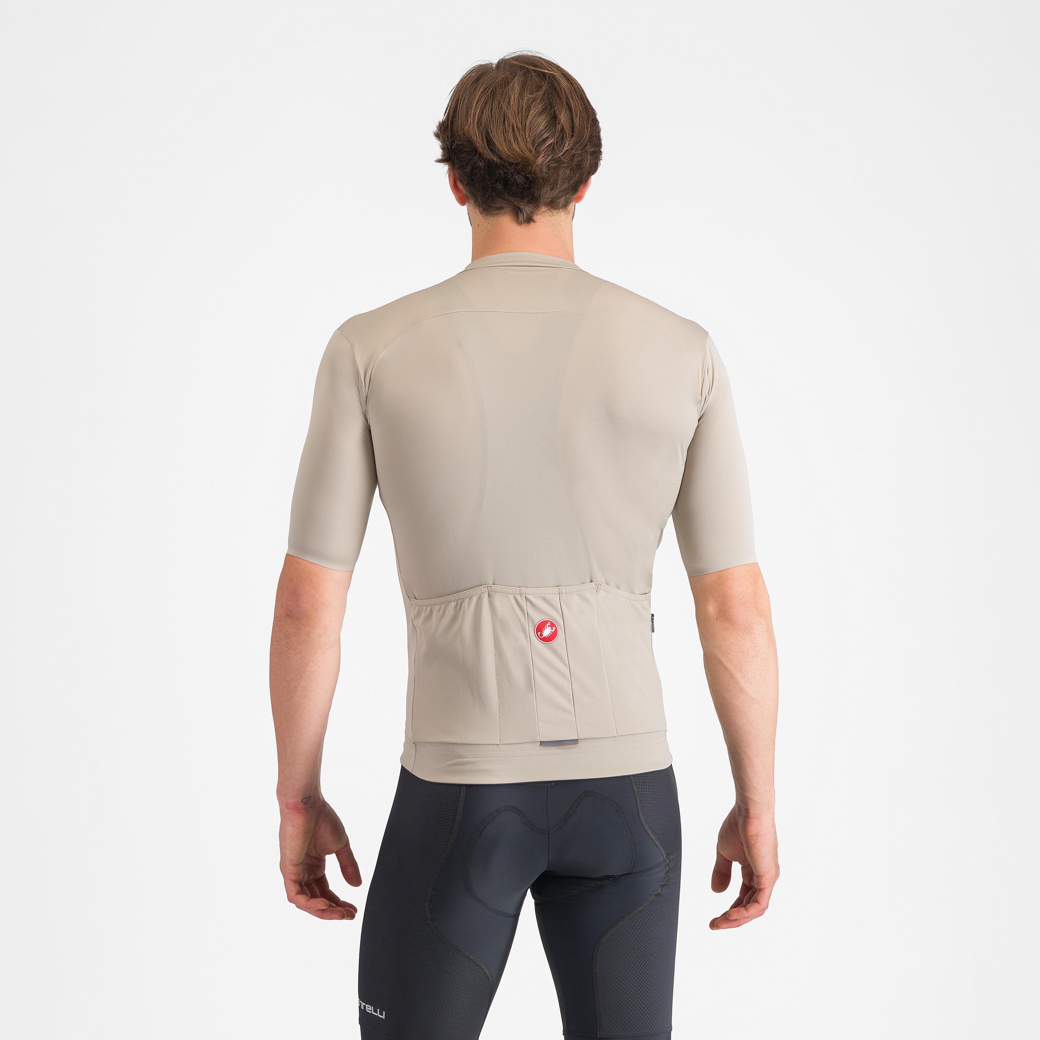 Prologo lite jersey - clay/gunmetal gray - castelli