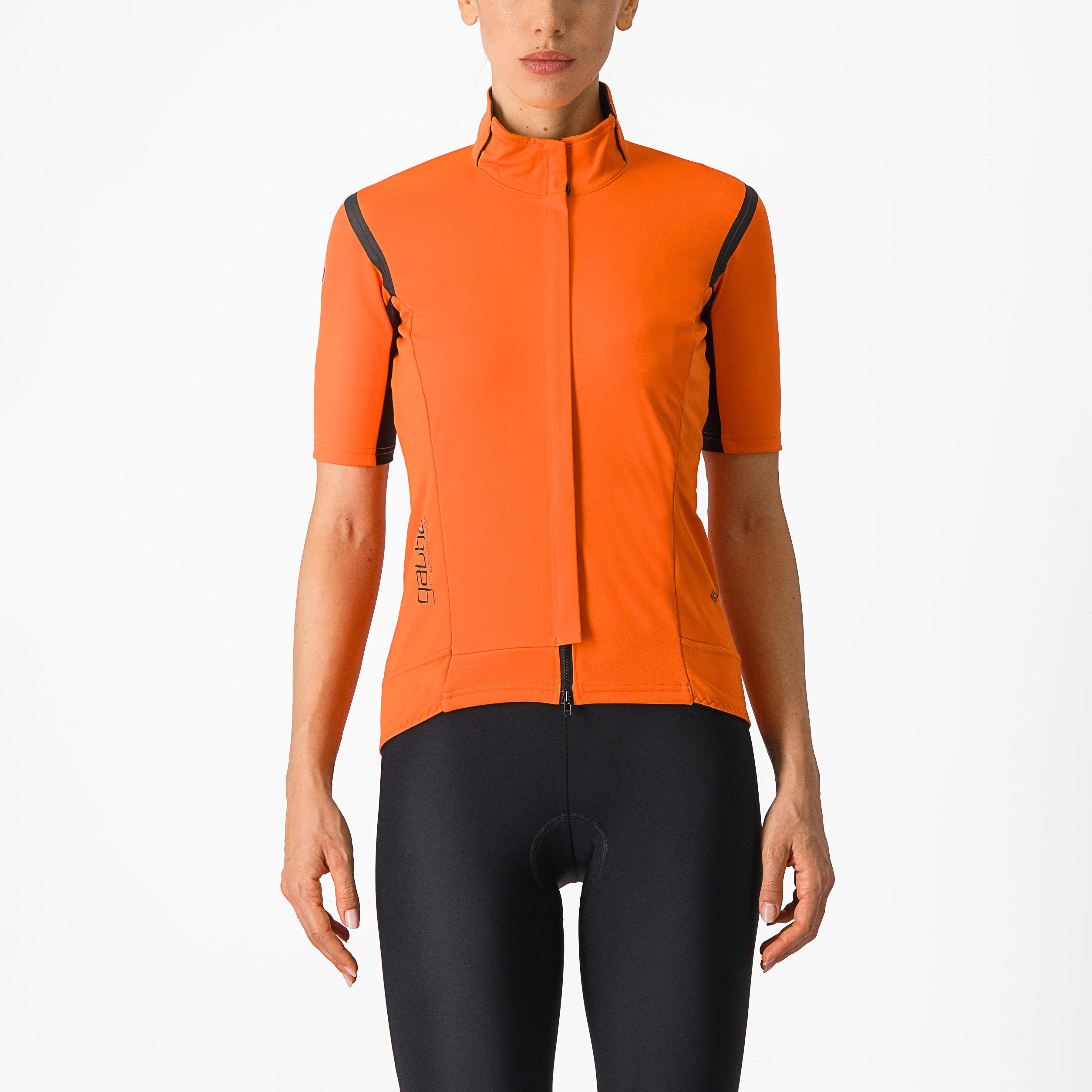Gabba ros 2 w - red orange/black reflex - castelli