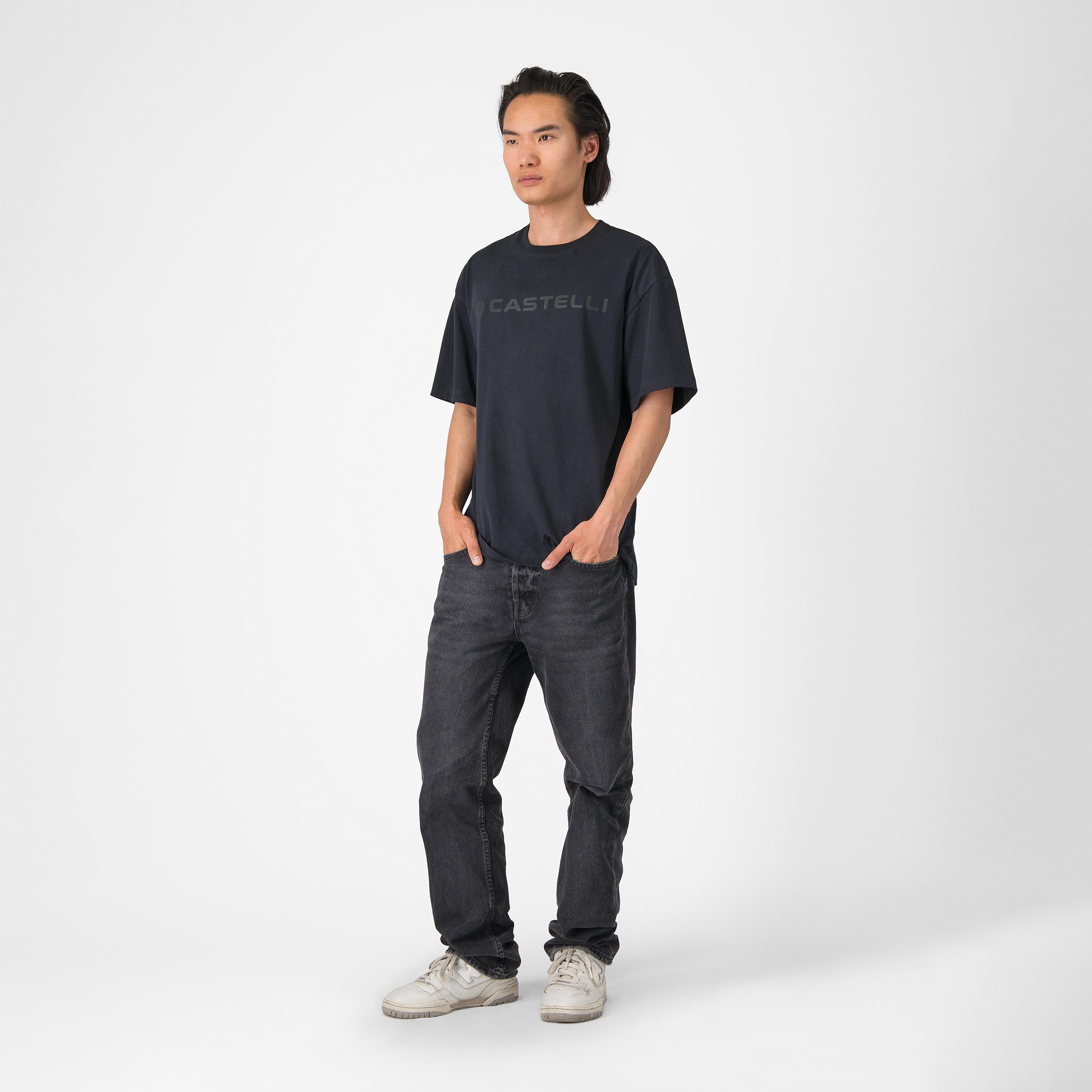 Tone logo tee - black - castelli