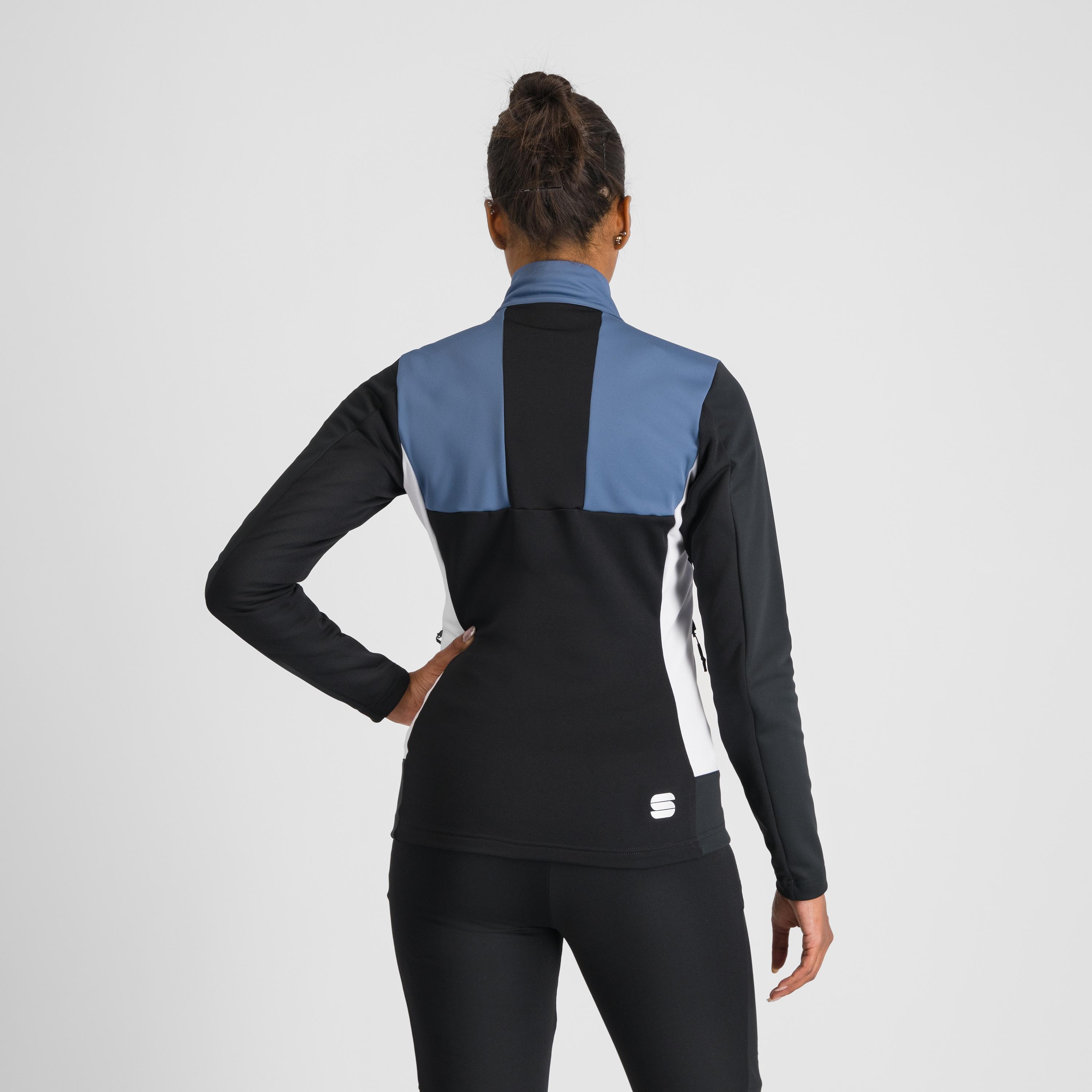 Squadra w jacket - black/natural gray - sportful