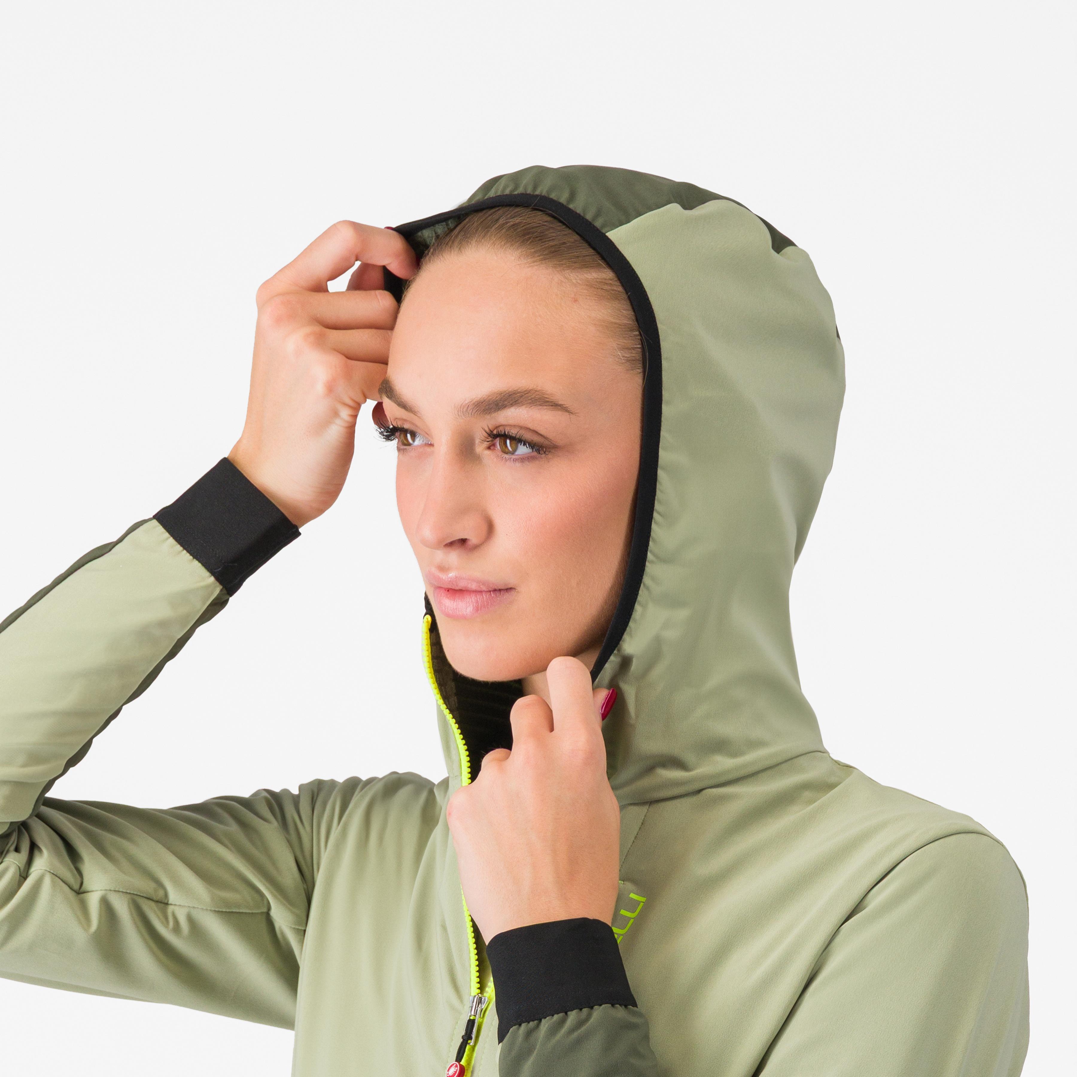 Fly unltd w jacket - green tea/ deep depths - castelli