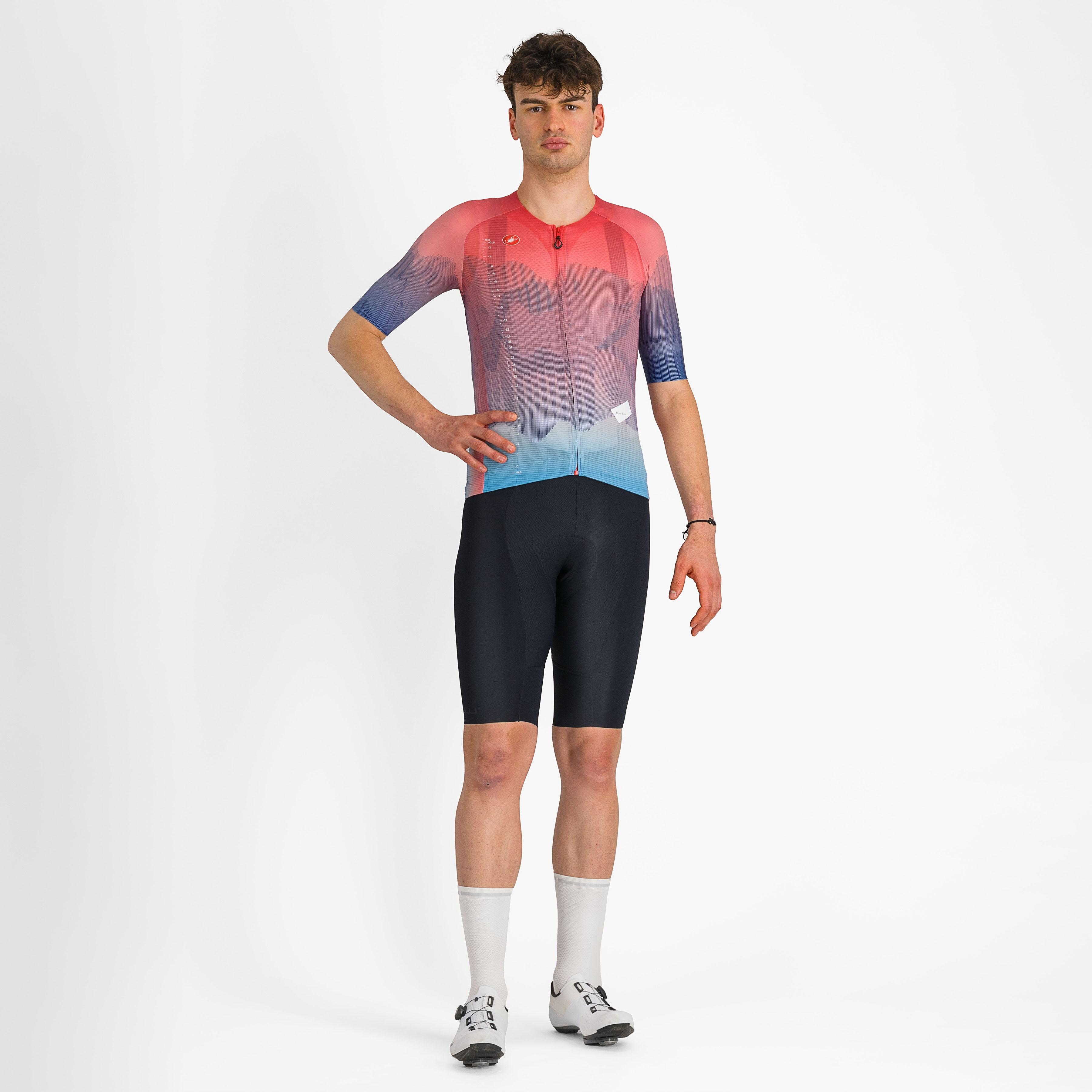 R-a/d jersey - multicolor pink/blue - castelli