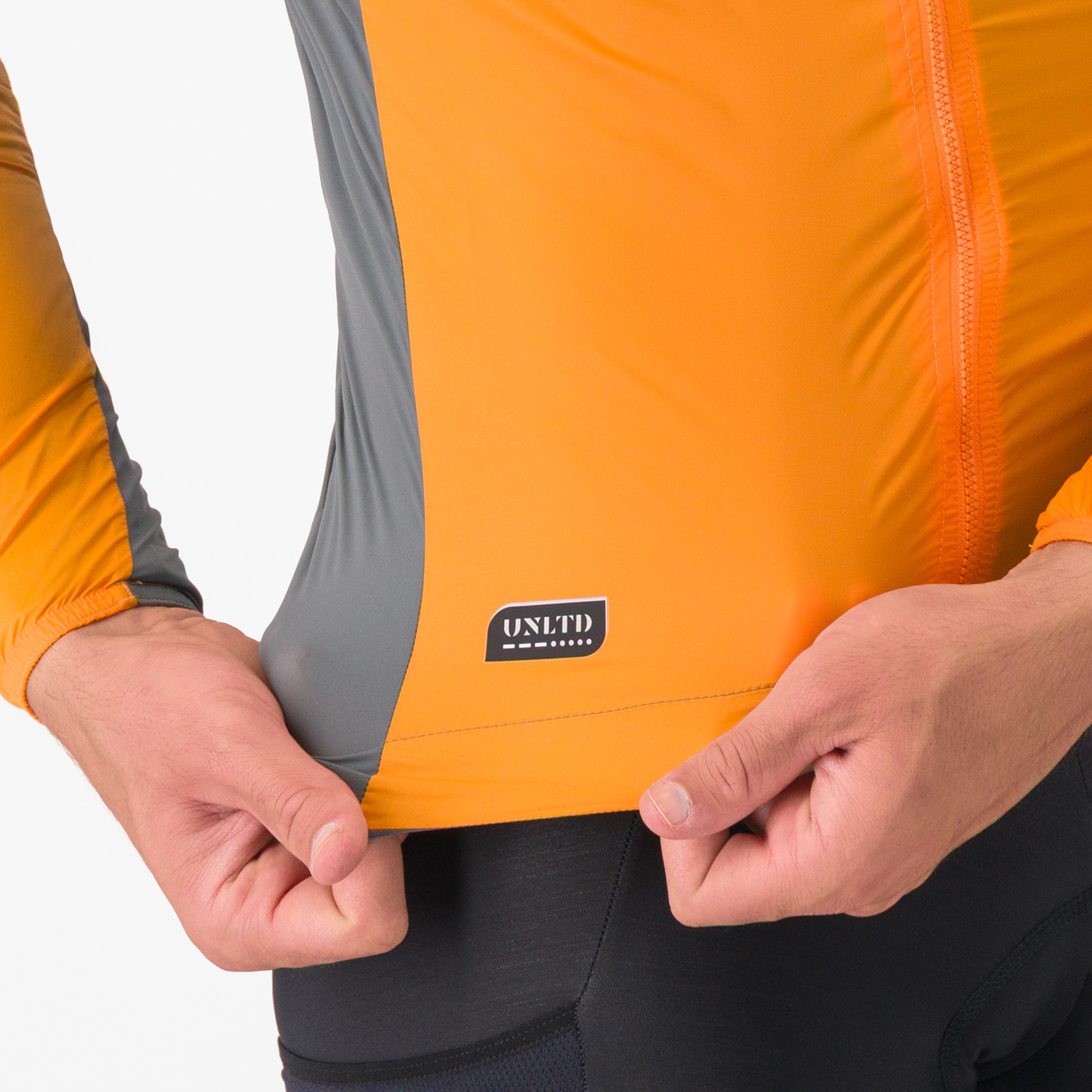 Unltd trail jacket - dark gold/quetzal green - castelli