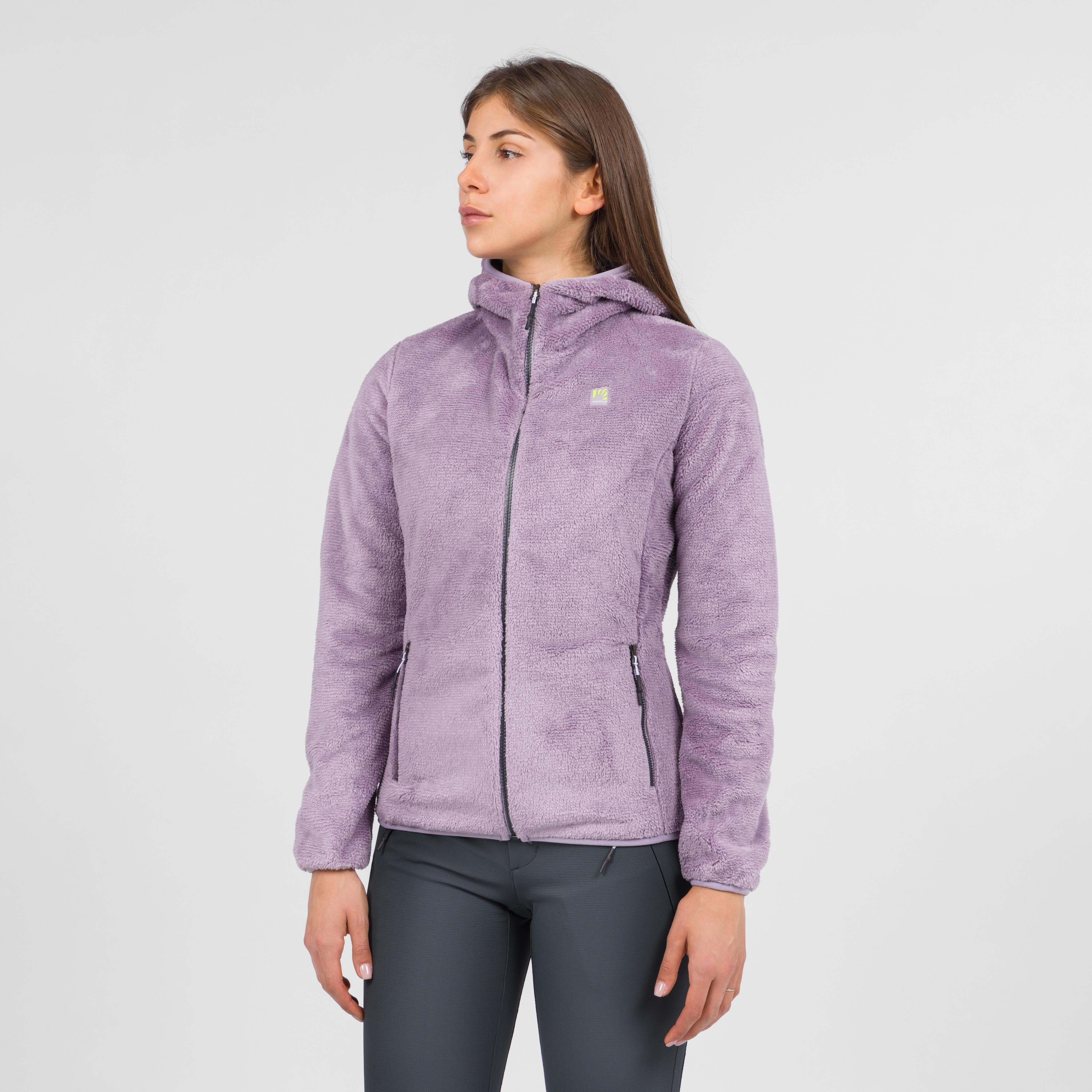 Vertice hoodie w fleece - lavender - karpos