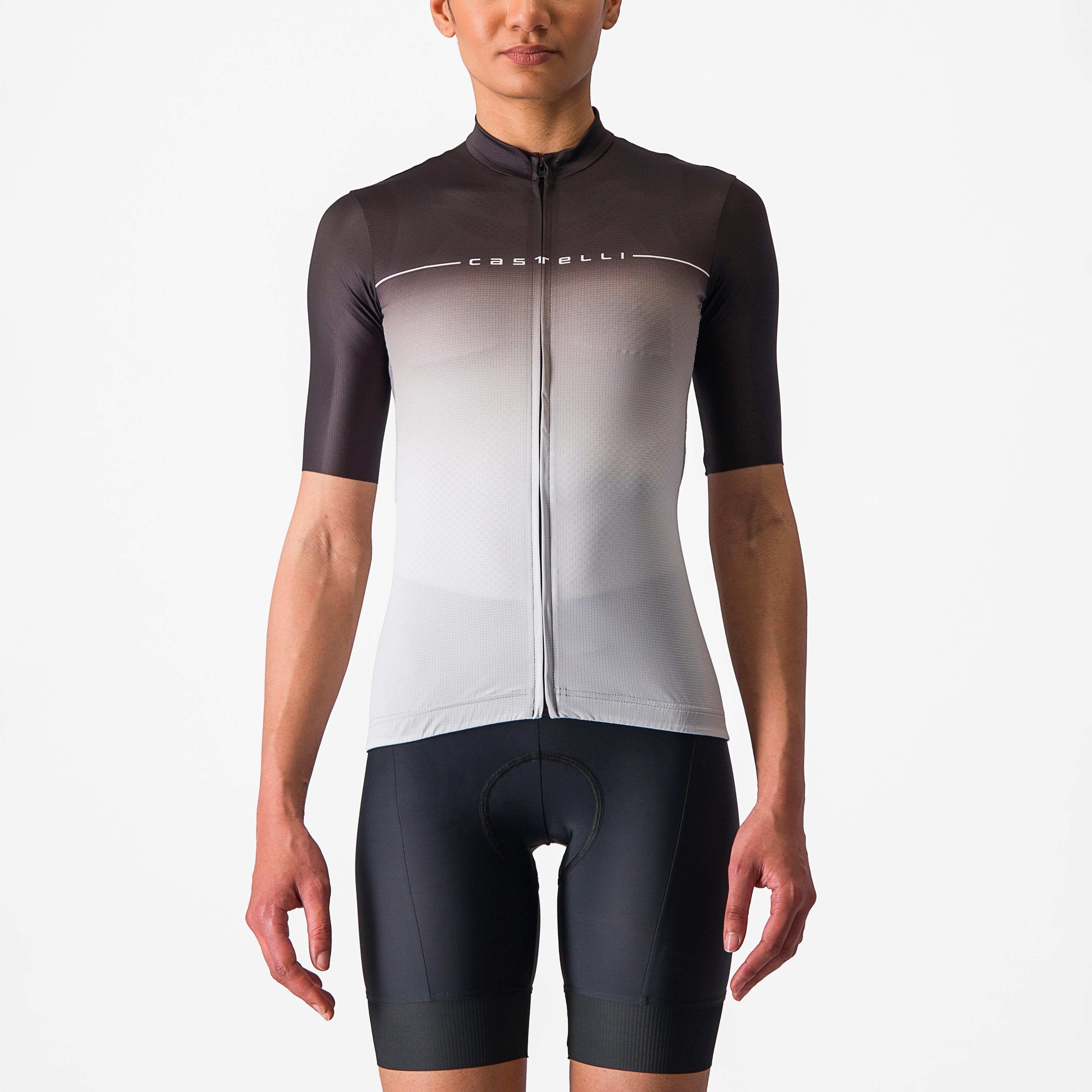 Salita jersey - light black/silver gray-white - castelli