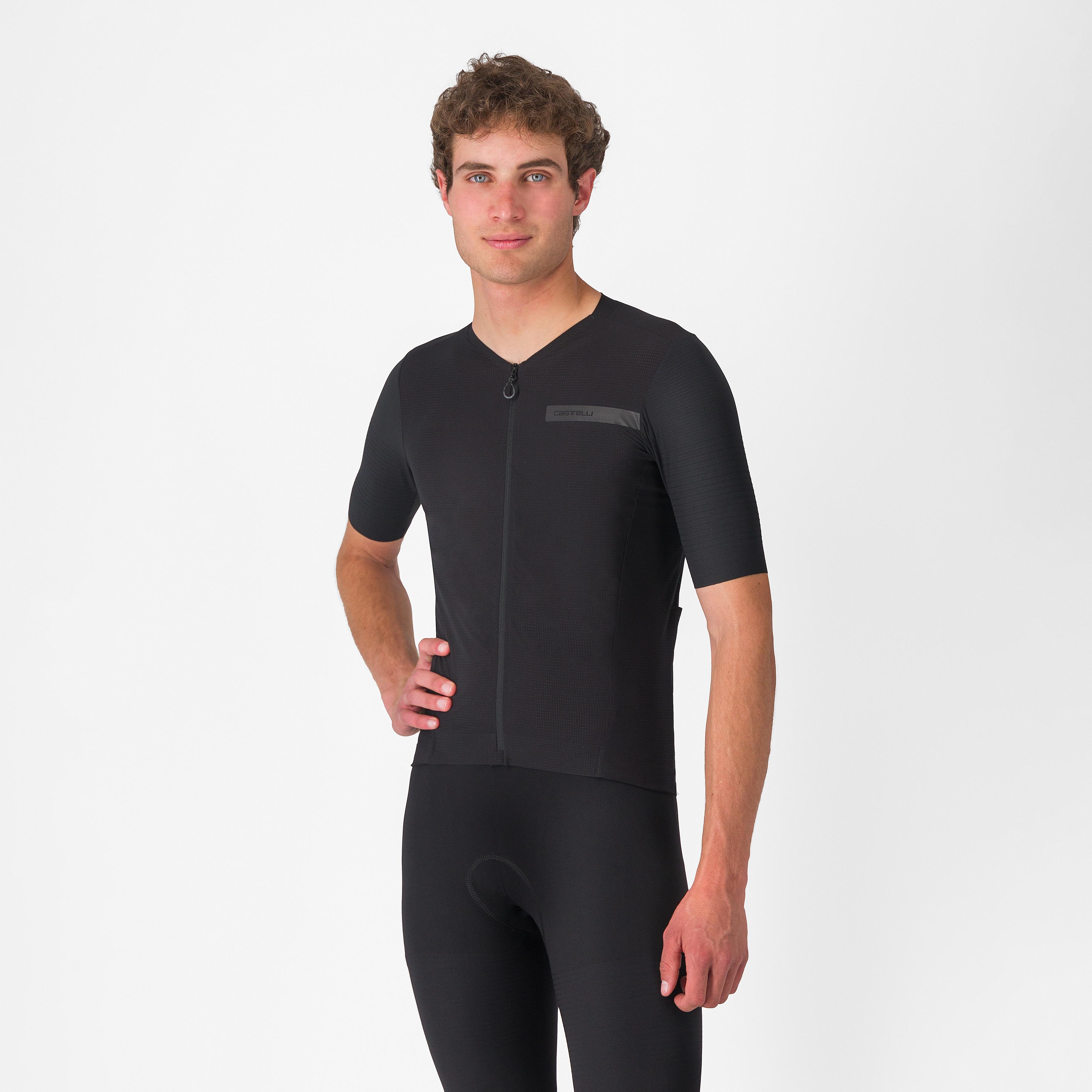 Premio evo jersey - light black/black - castelli