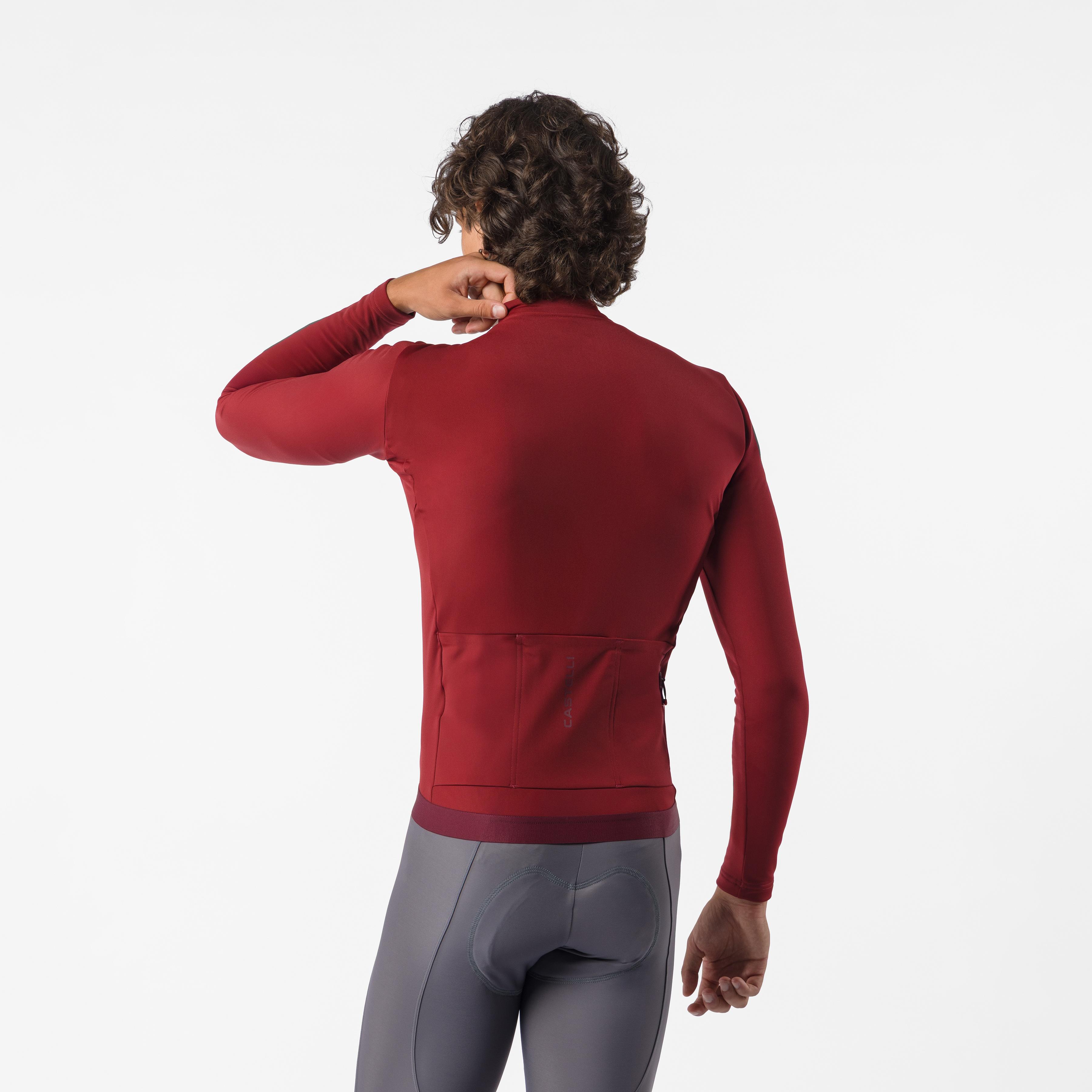 Espresso thermal 2 jersey - garnet - castelli