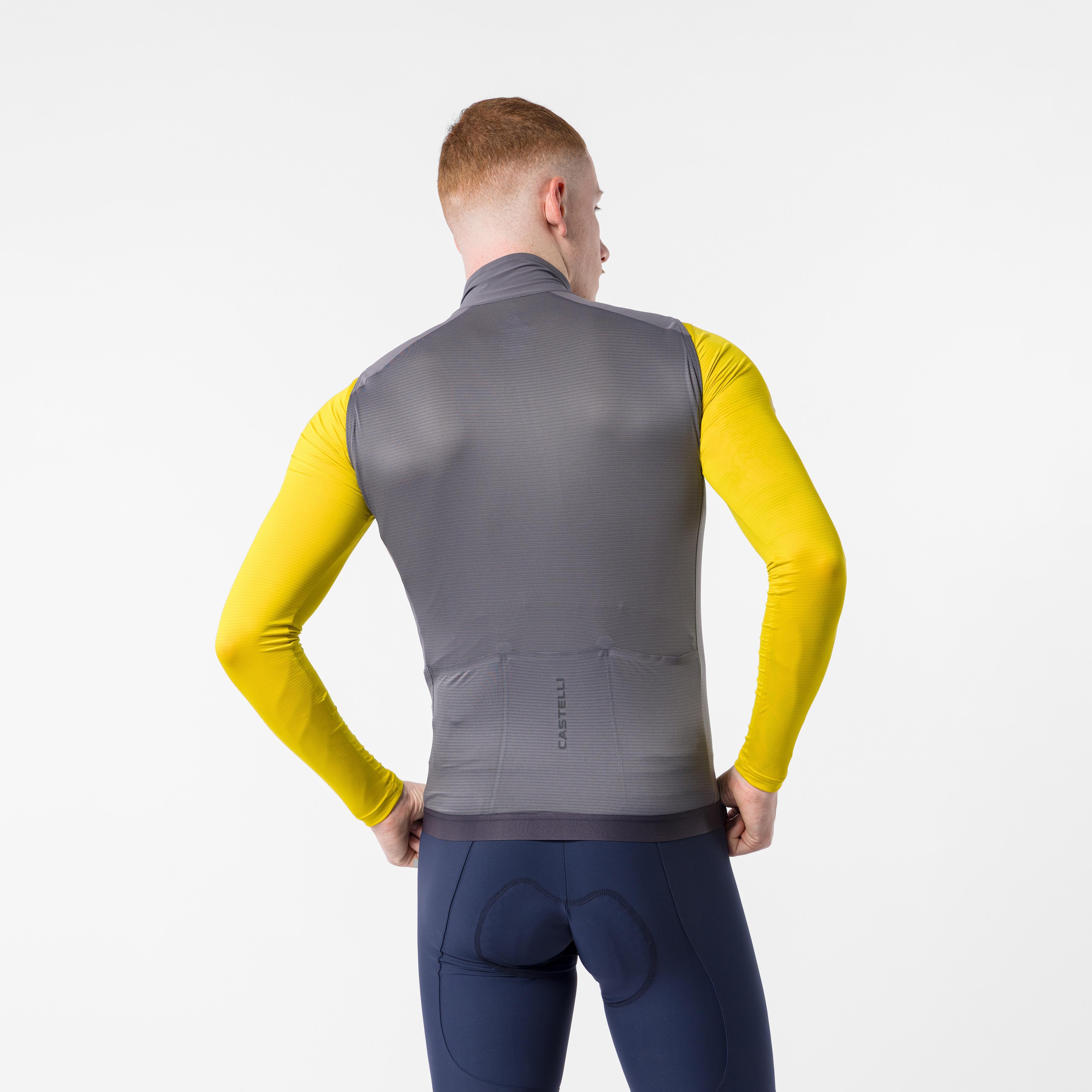 Espresso 2 vest - smoky gray - castelli