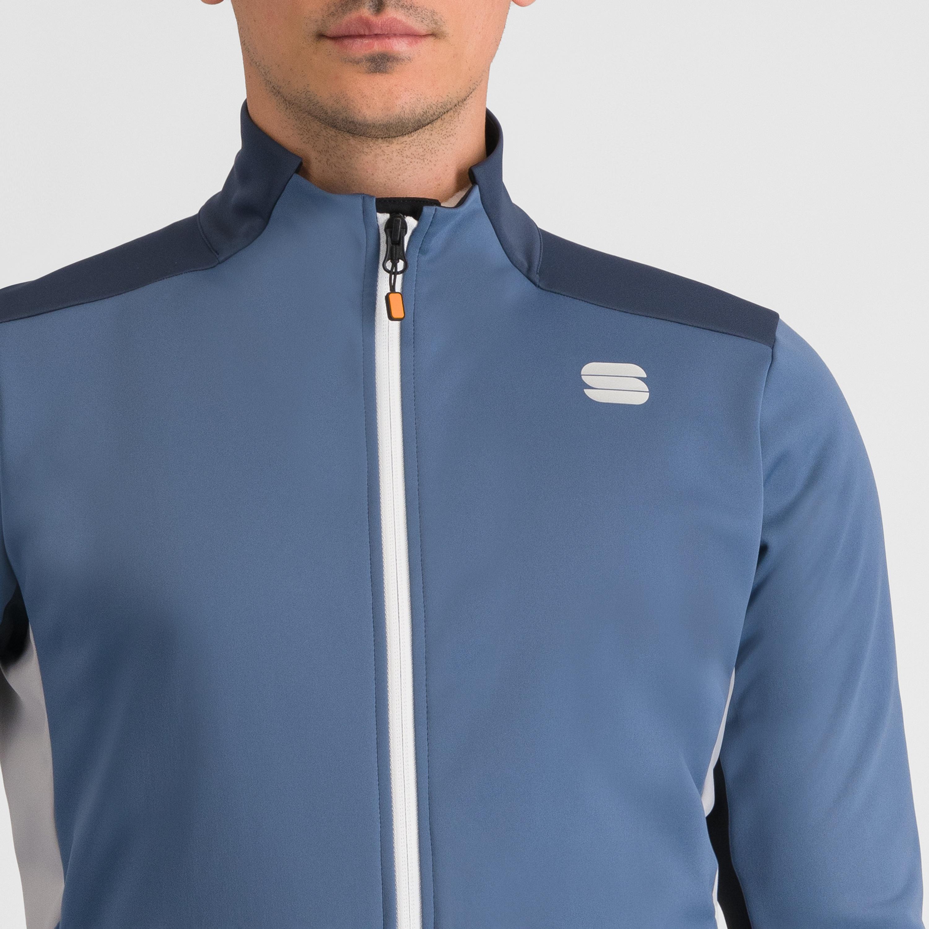 Squadra jacket - natural gray/galaxt blue - sportful
